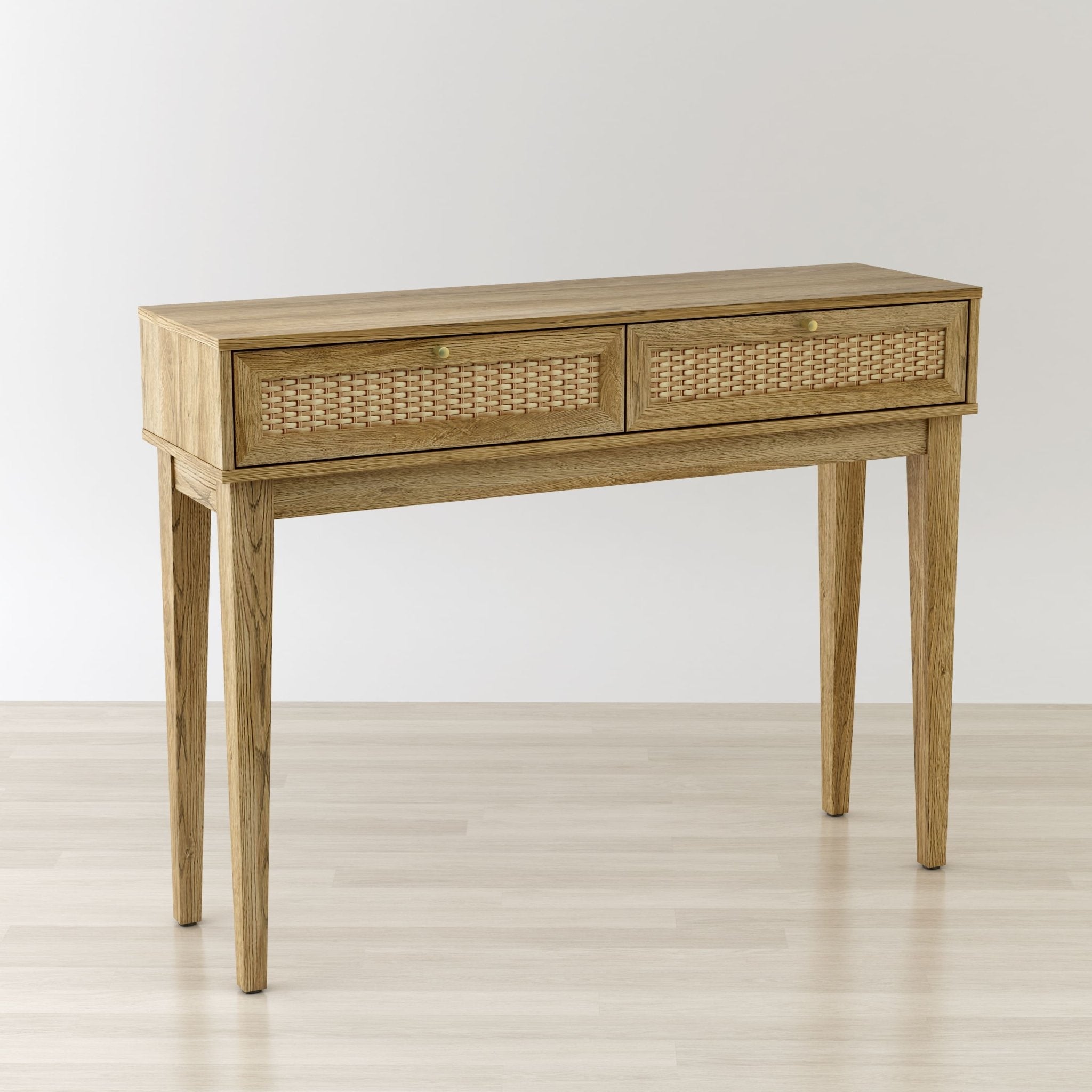 Bodrum Wooden Console Table Sleek Minimalist Design - Outside Depot