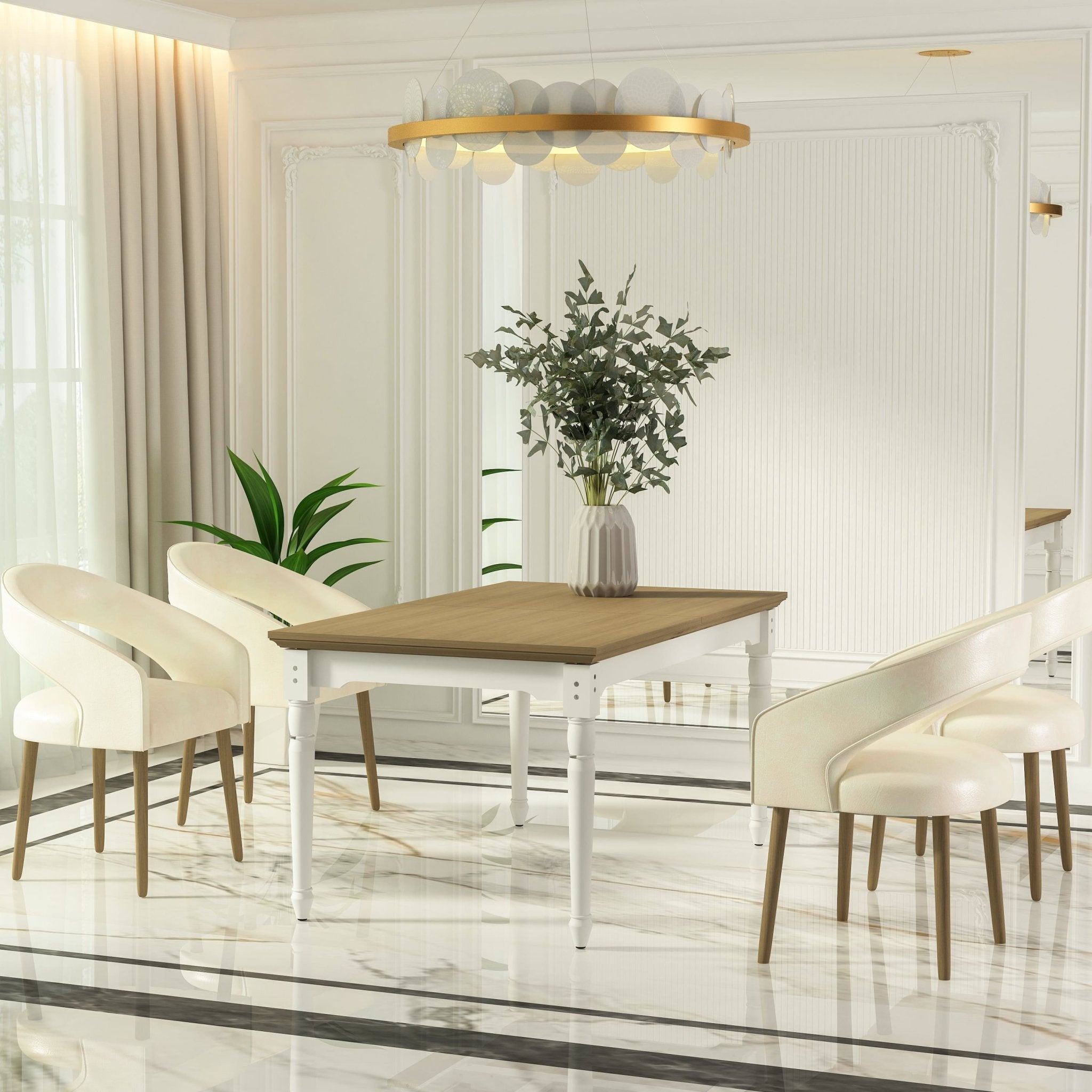 Chenon Extension Table – Compact to Full - Size Dining - Outside Depot