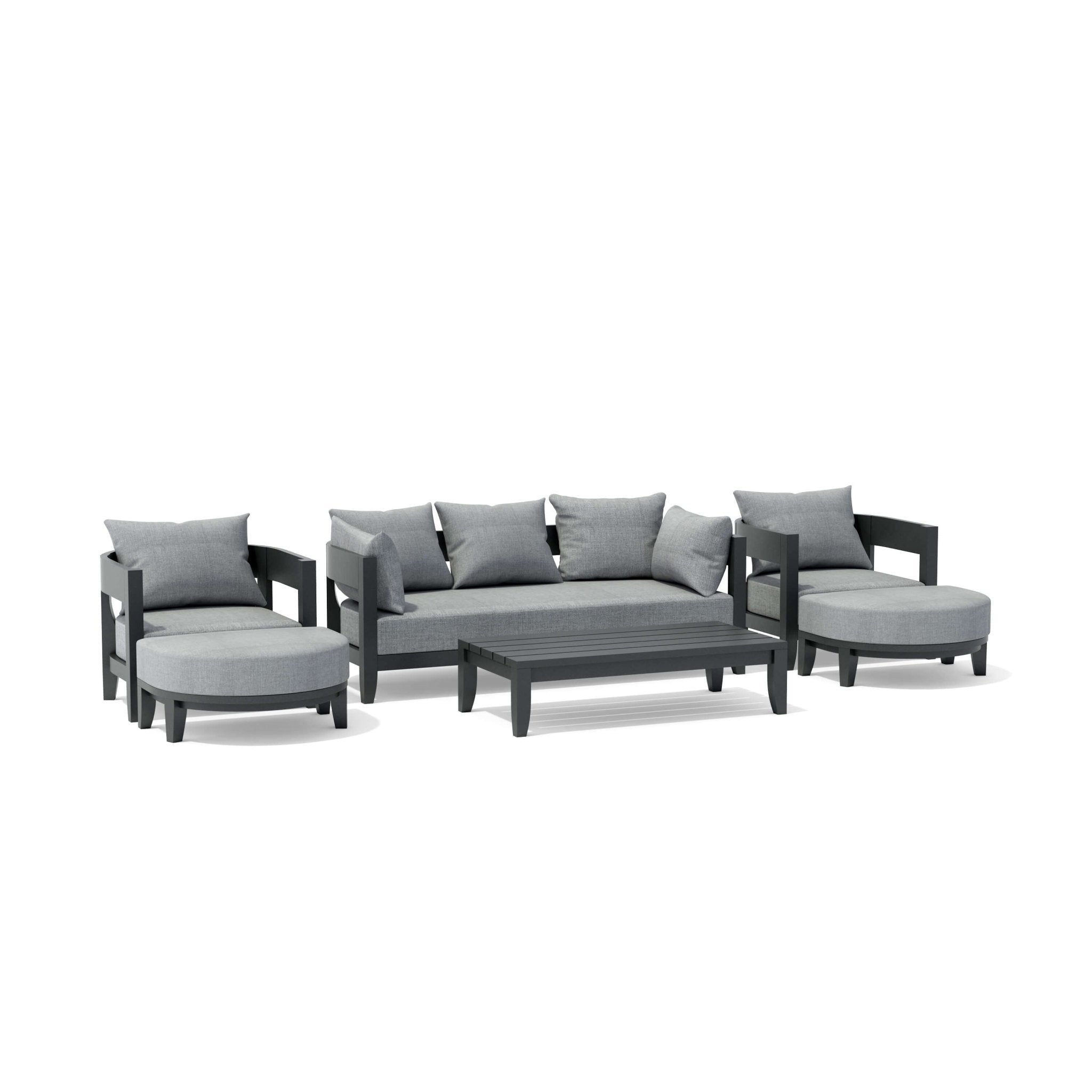 Coronado Aluminum Deep Seating Set - Outside Depot