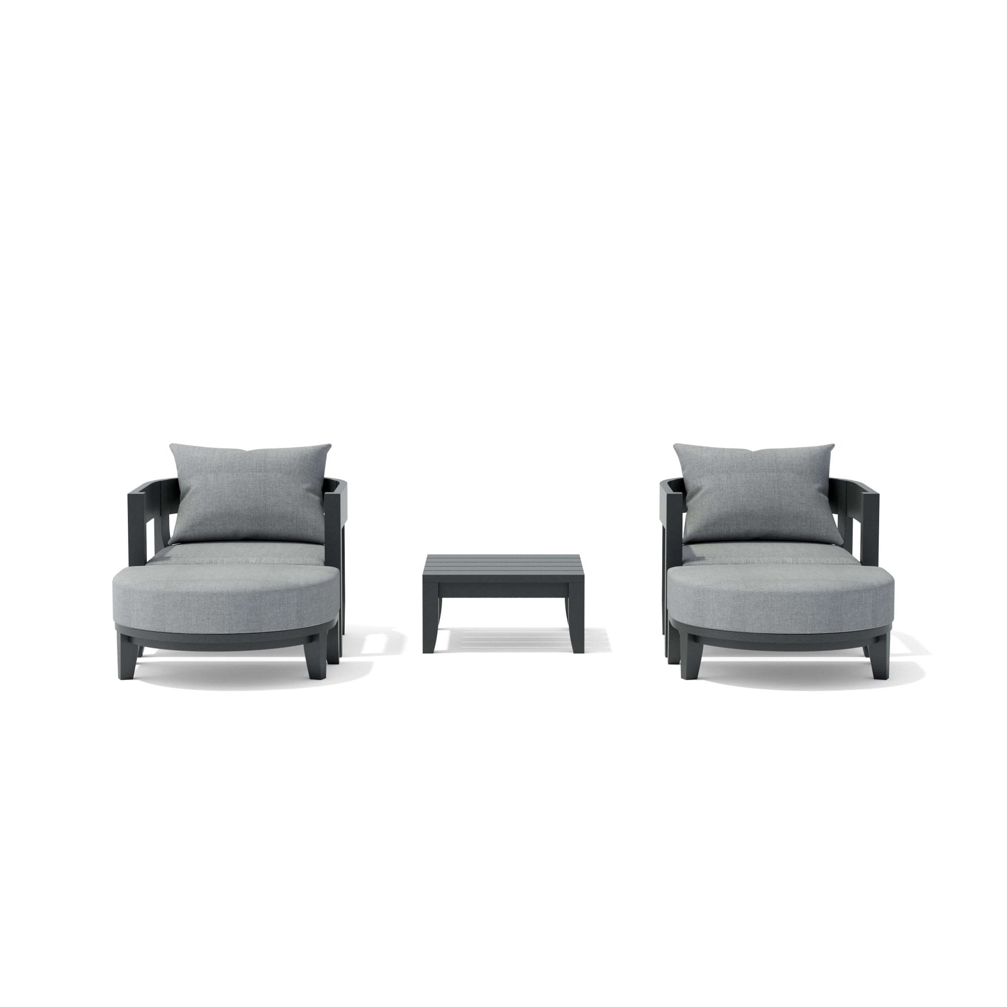 Coronado Aluminum Deep Seating Set - Outside Depot