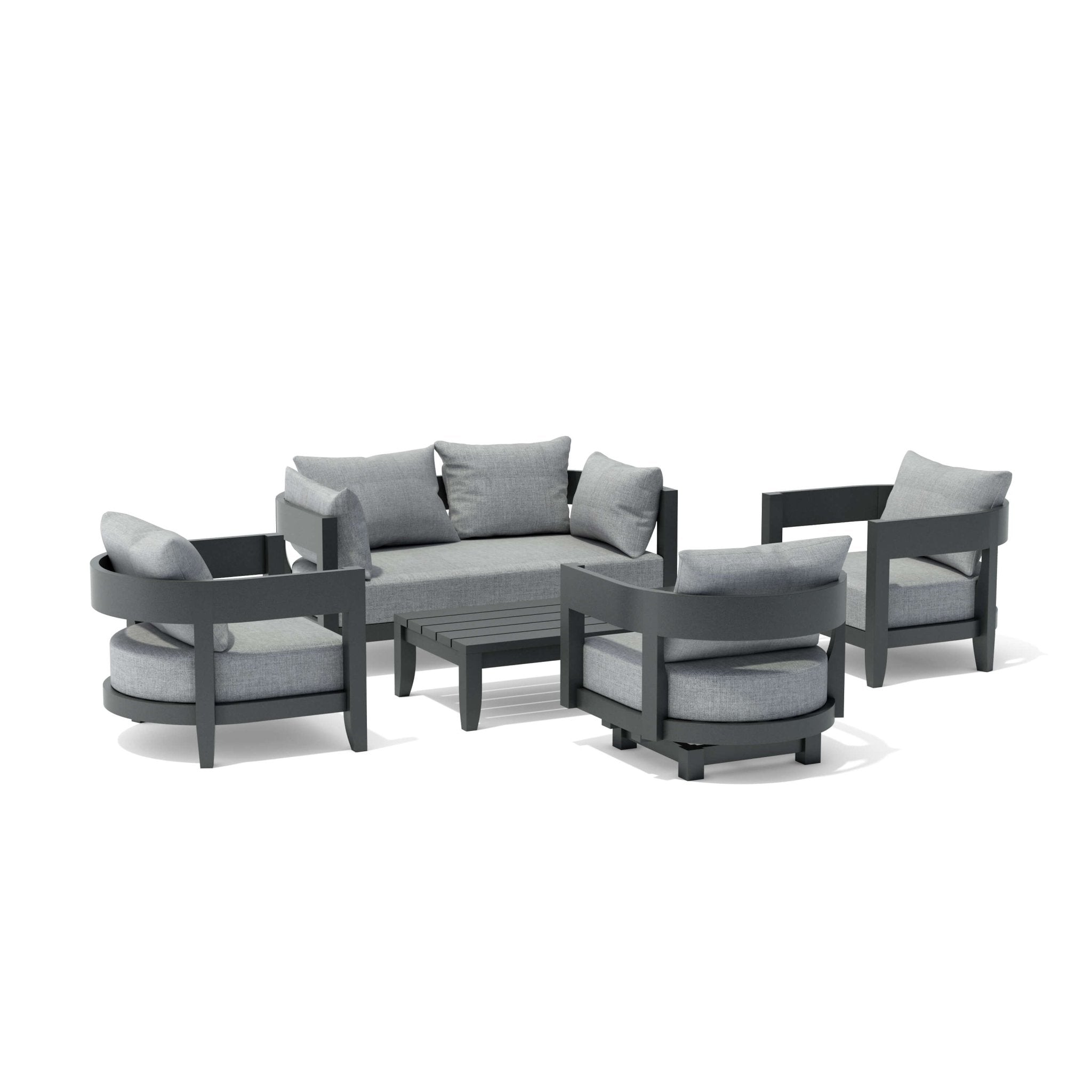Coronado Aluminum Deep Seating Set - Outside Depot