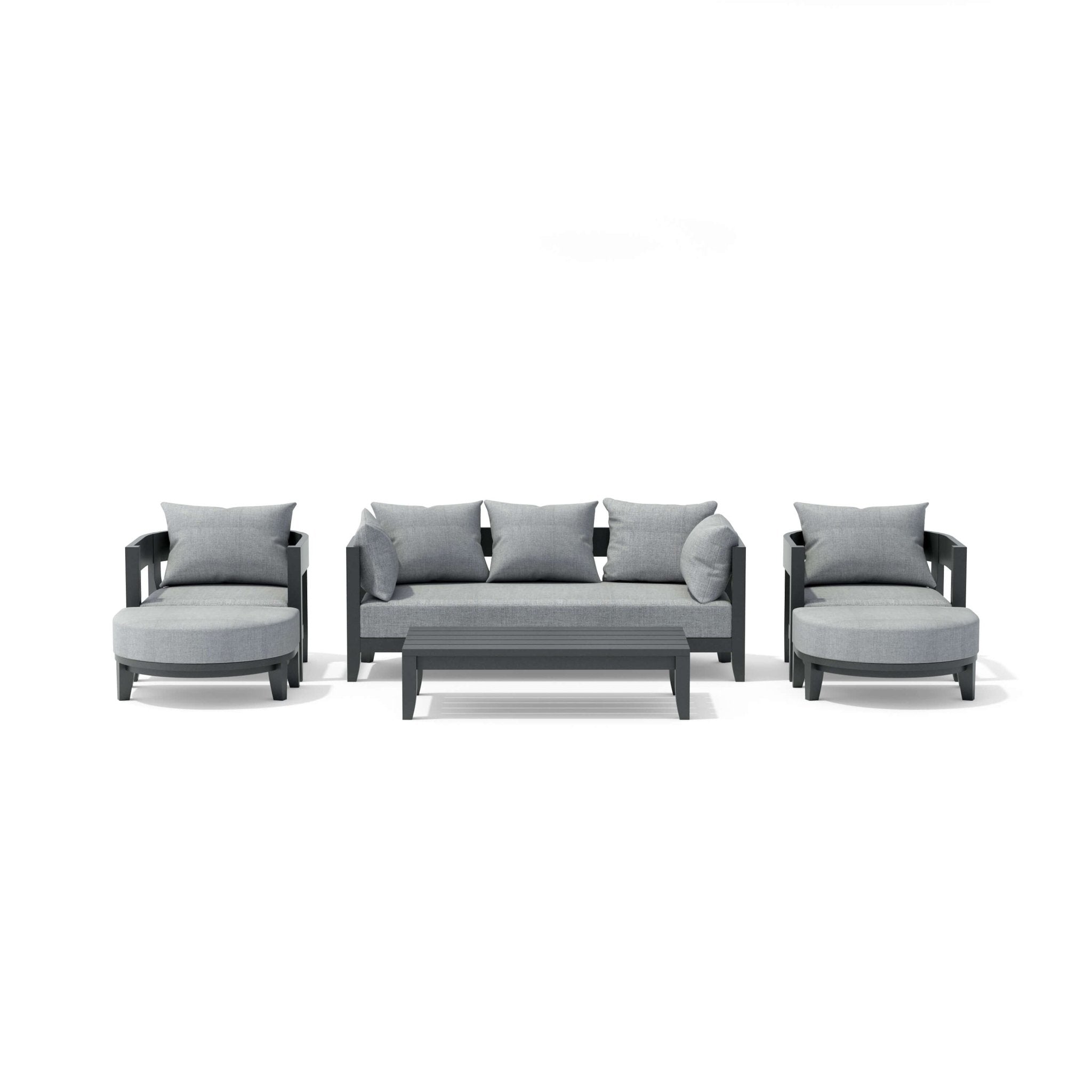 Coronado Aluminum Deep Seating Set - Outside Depot