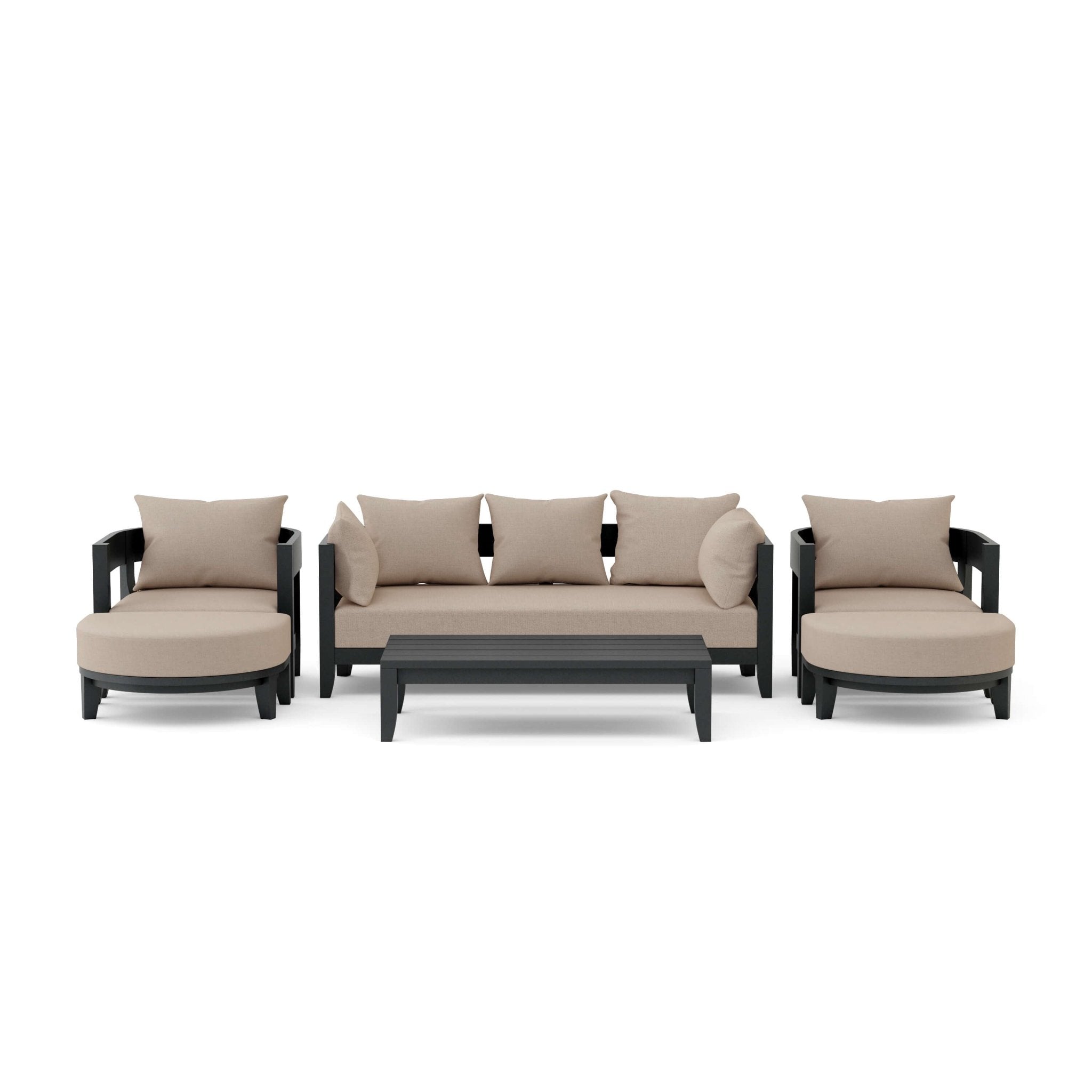 Coronado Aluminum Deep Seating Set - Outside Depot