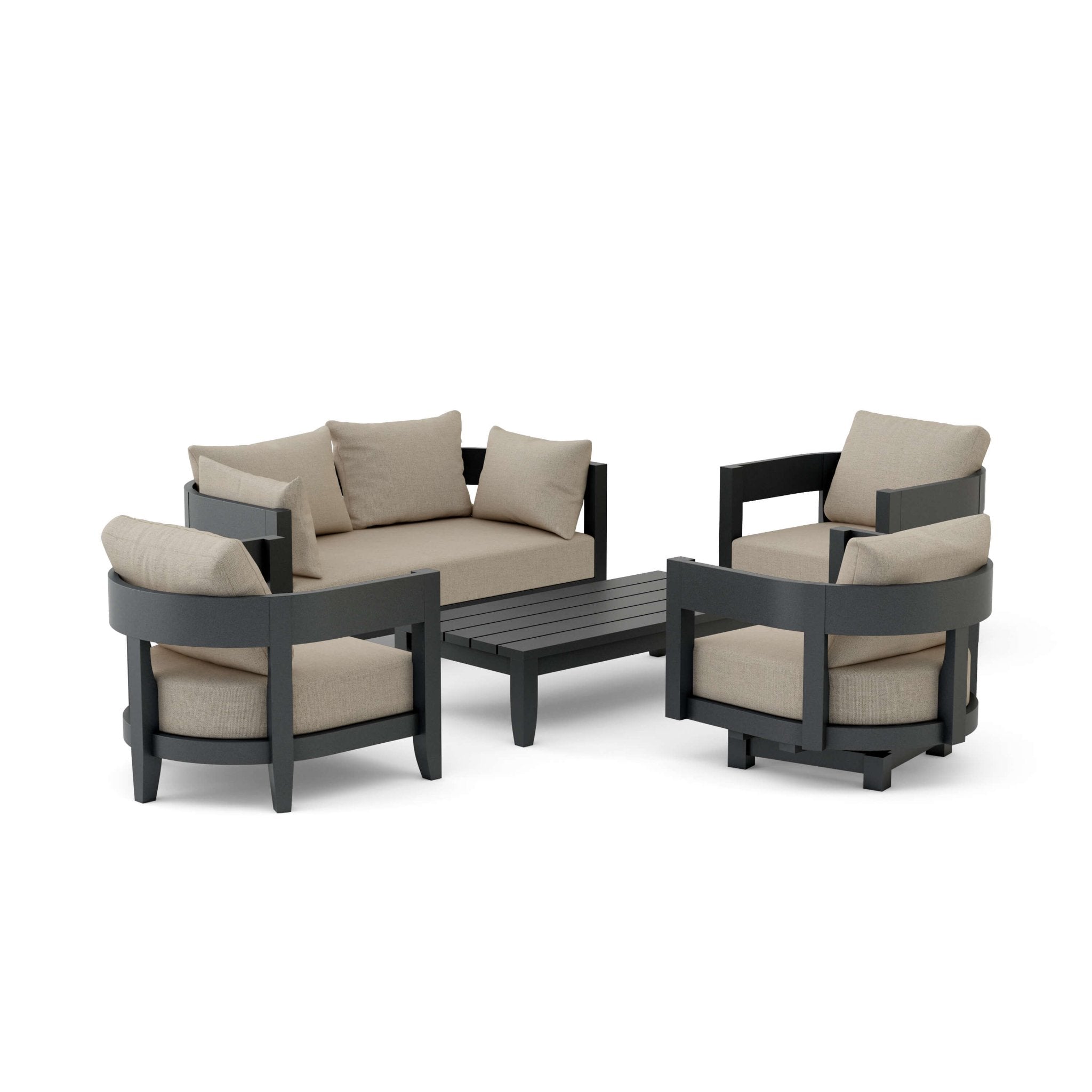 Coronado Aluminum Deep Seating Set - Outside Depot