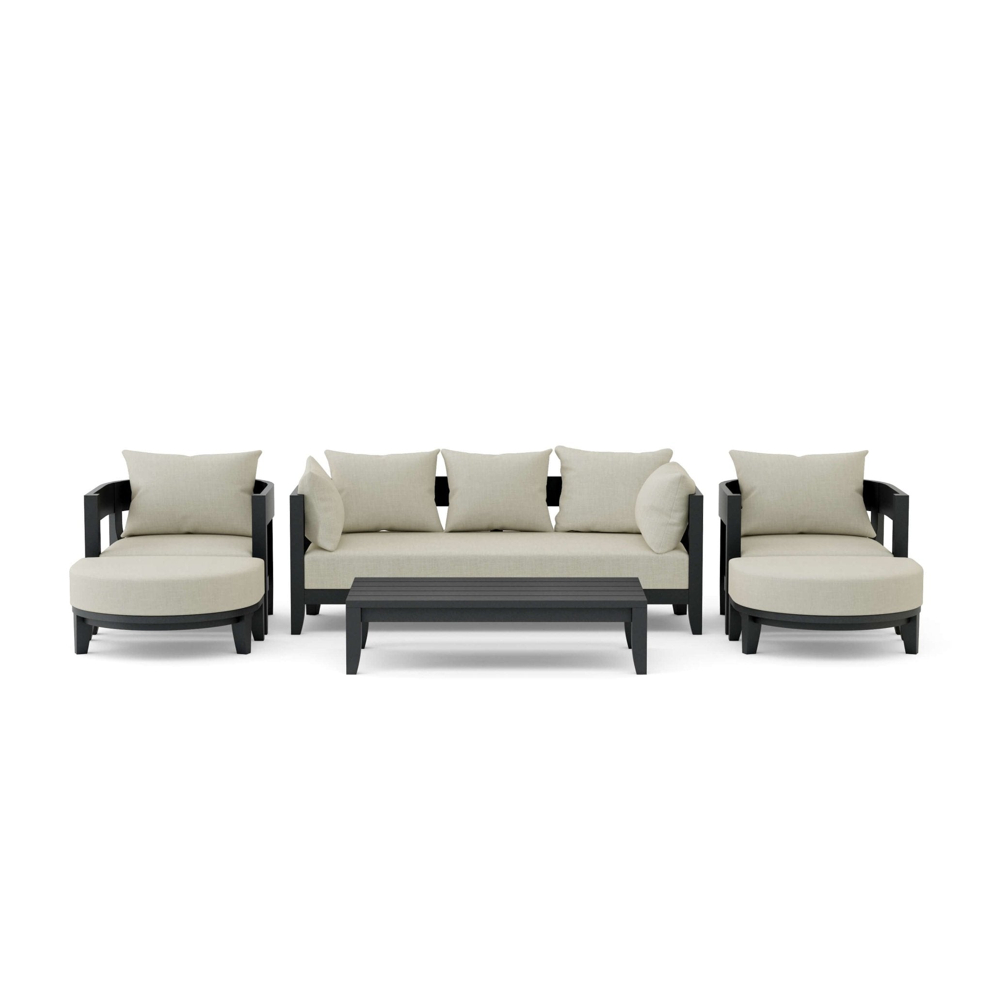 Coronado Aluminum Deep Seating Set - Outside Depot