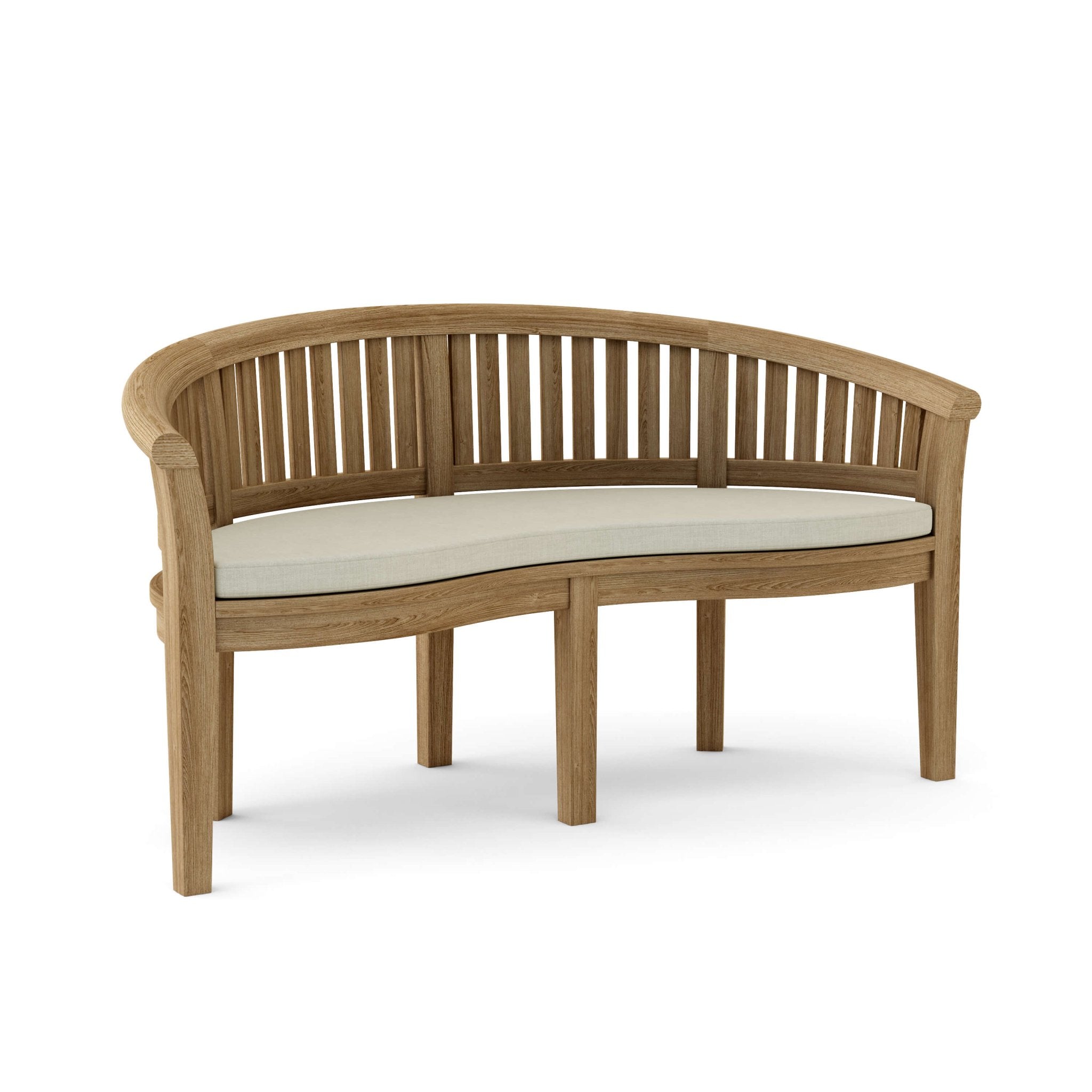 Curve 3 Seater Extra Thick Bench - Outside Depot