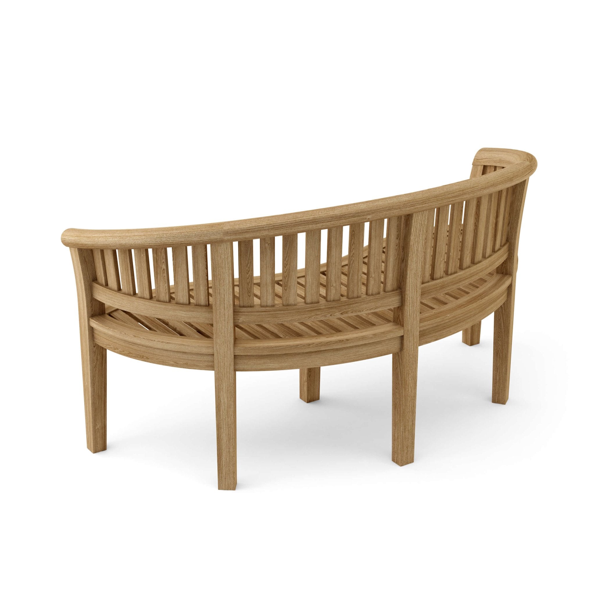 Curve 3 Seater Extra Thick Bench - Outside Depot