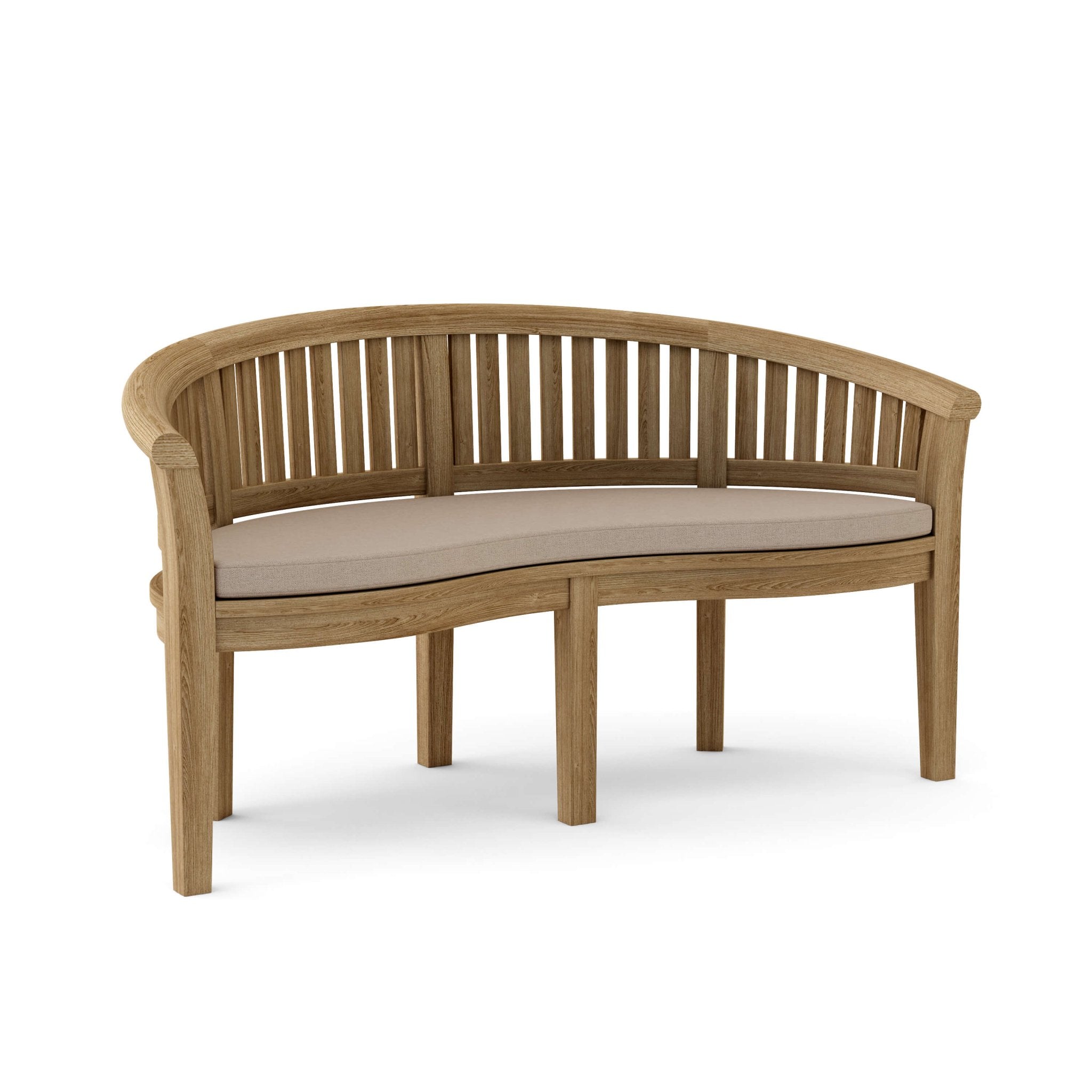 Curve 3 Seater Extra Thick Bench - Outside Depot