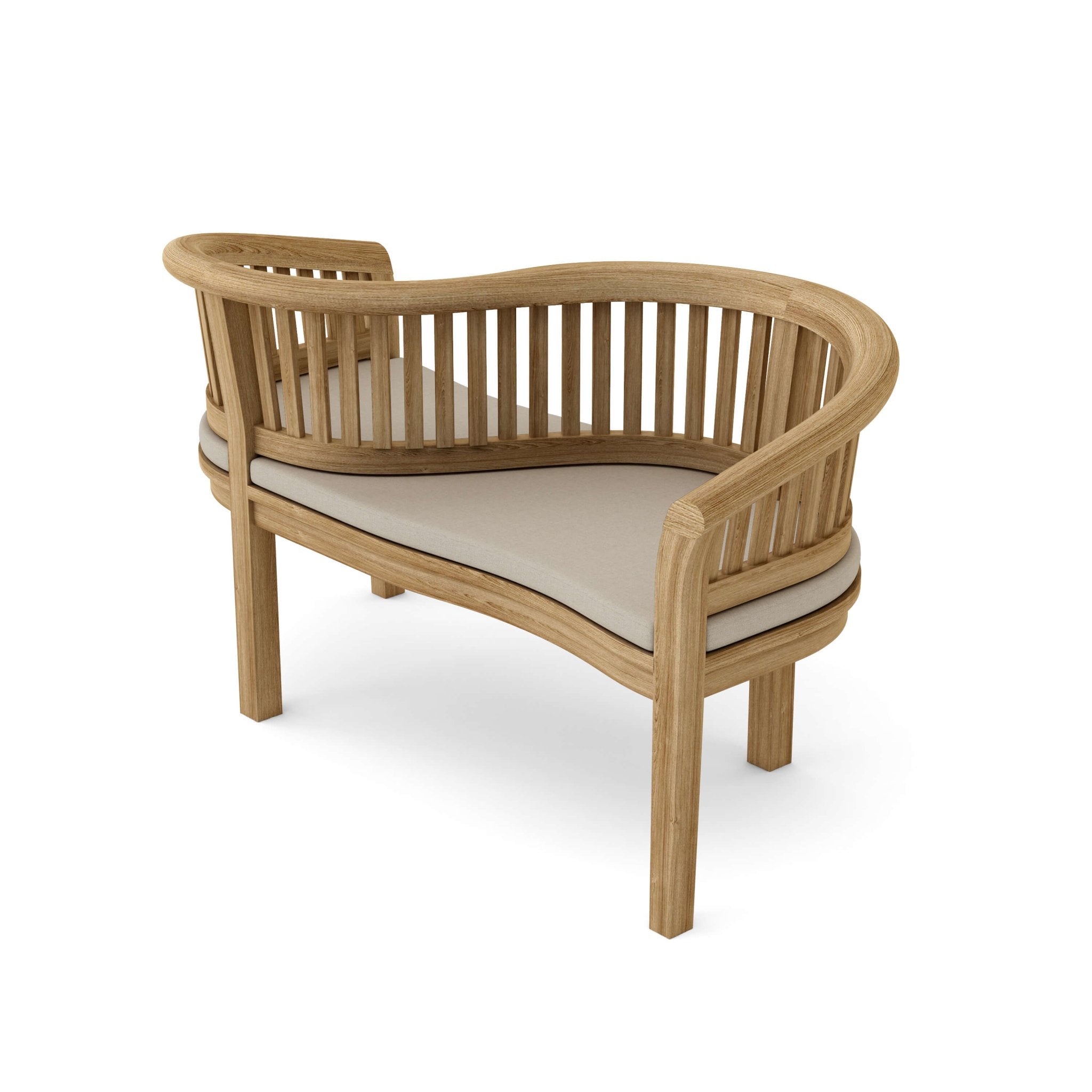 Curve Love Seat Bench - Outside Depot