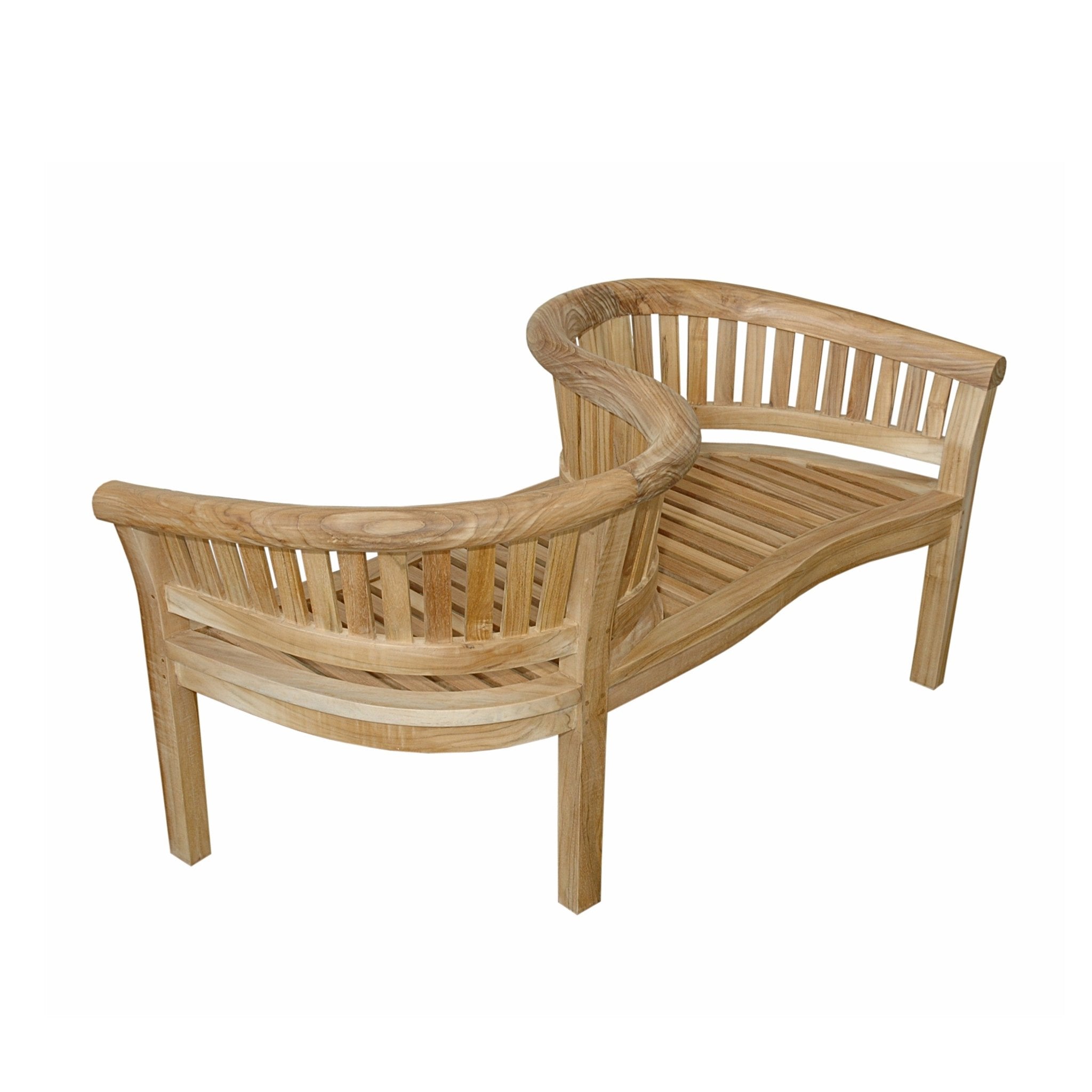 Curve Love Seat Bench - Outside Depot