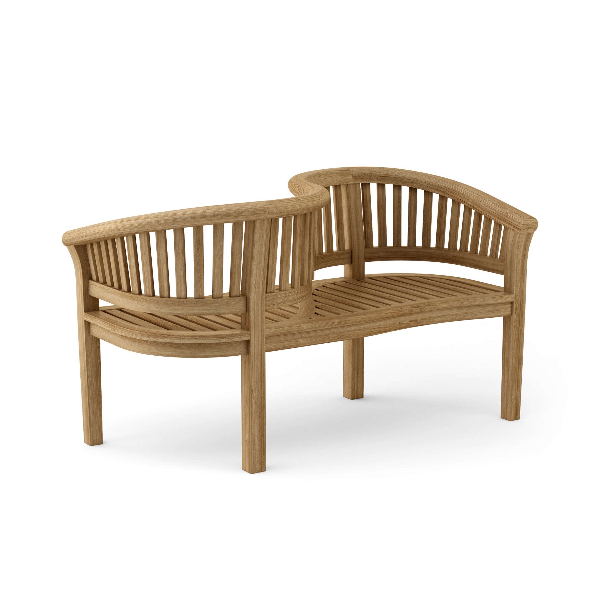 Curve Love Seat Bench - Outside Depot