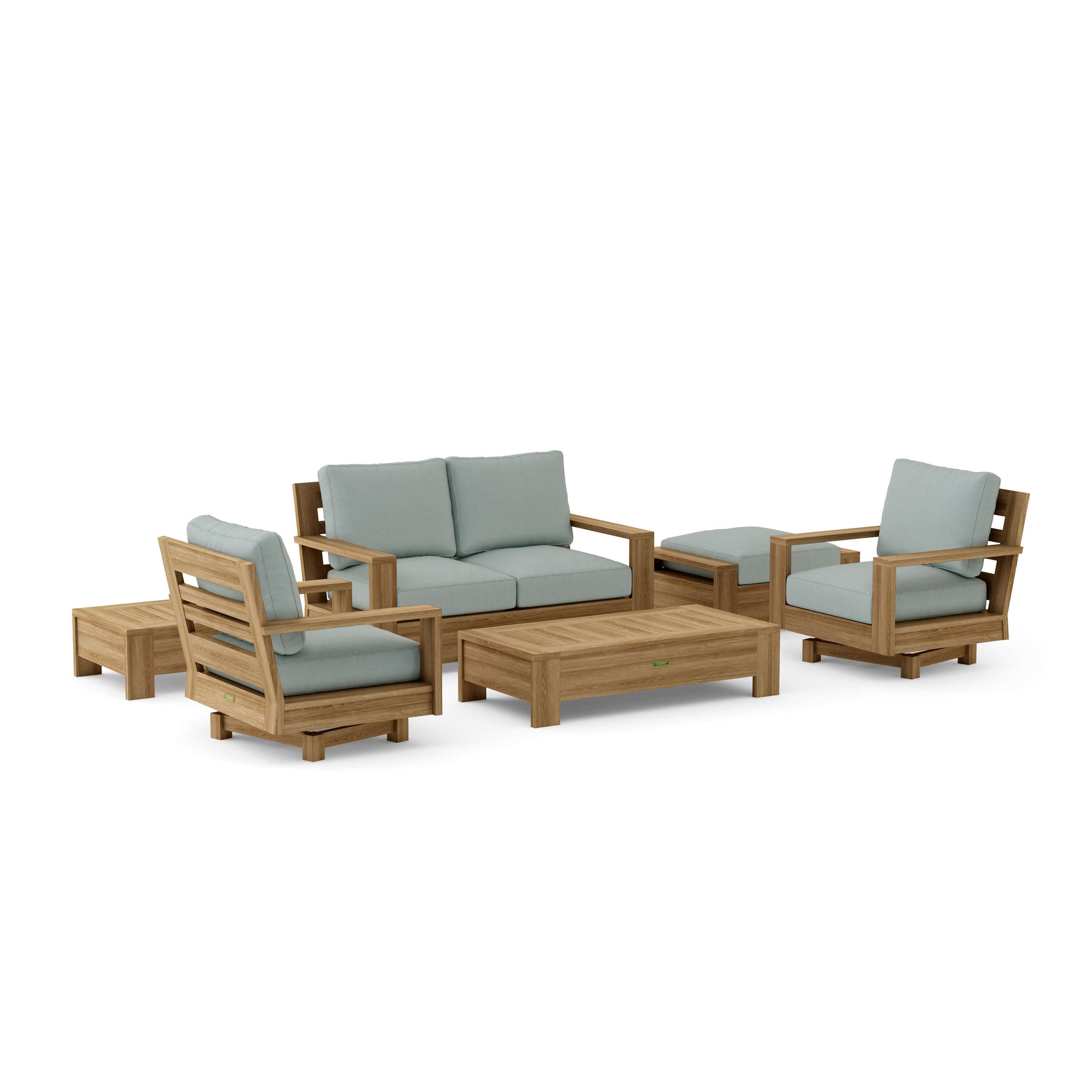 Madera Deep Seating Set for Spacious Outdoor Living