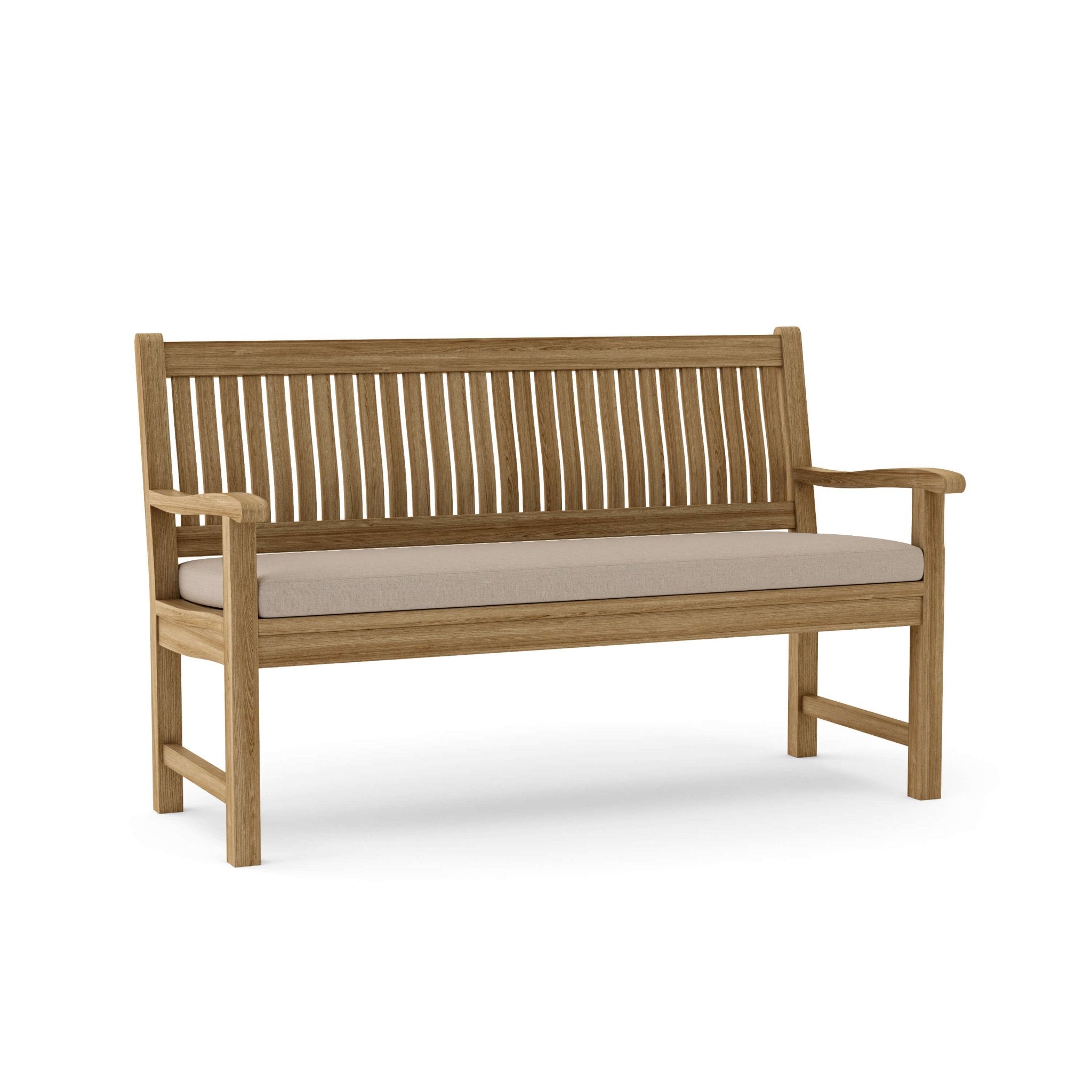 Del - Amo 3 - Seater Bench Perfect for Family Outdoor Relaxation - Outside Depot