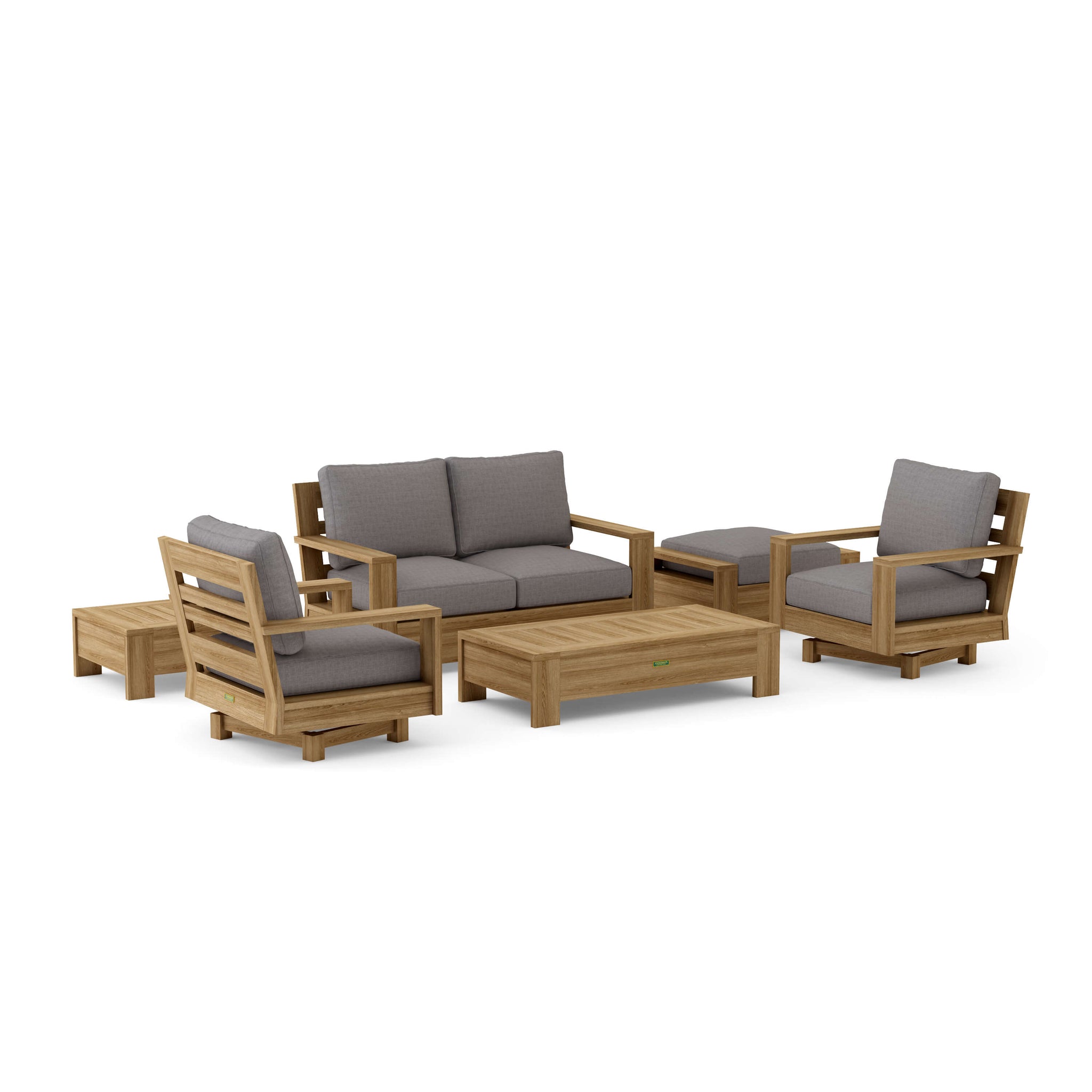Madera Deep Seating Set for Spacious Outdoor Living
