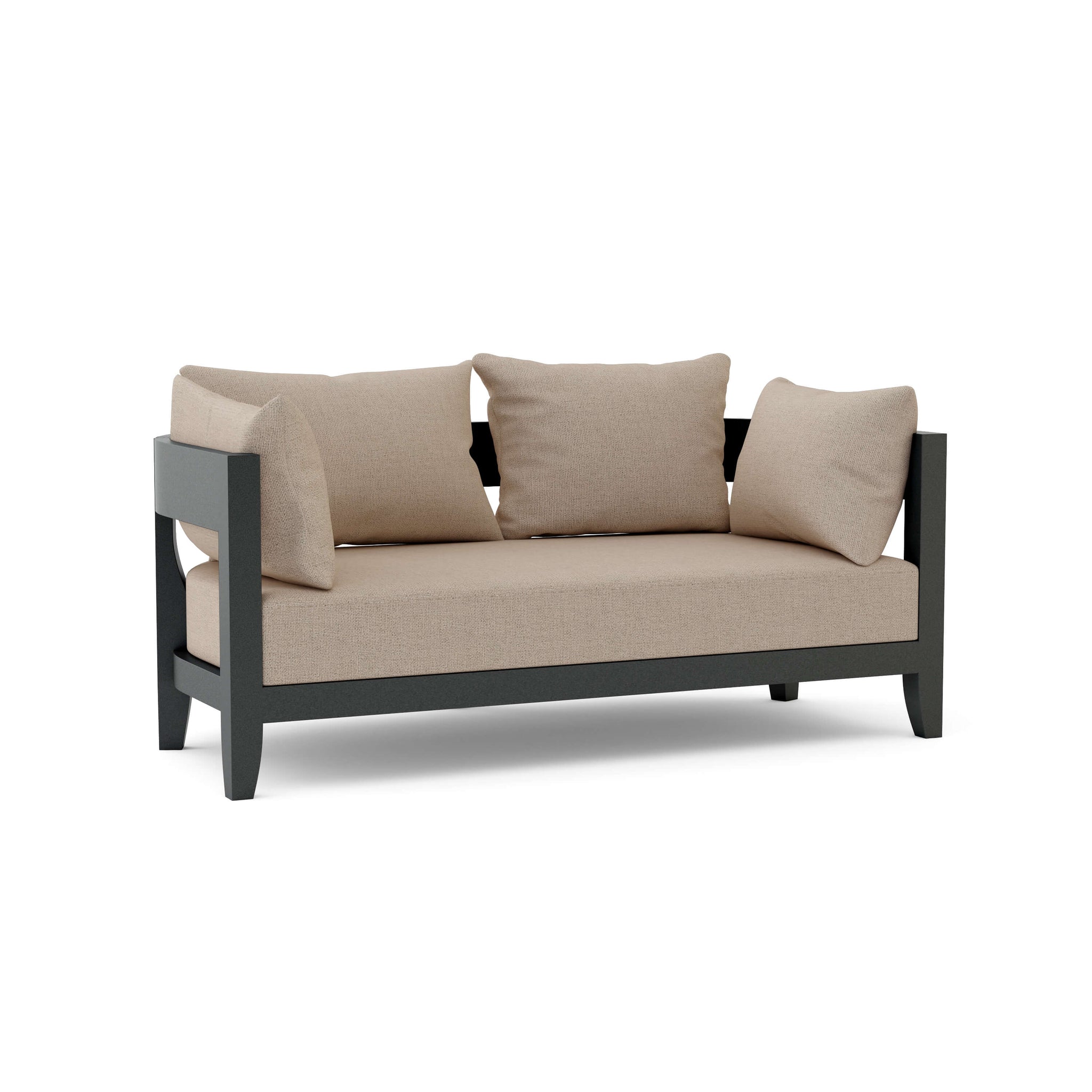 Coronado Aluminum Loveseat