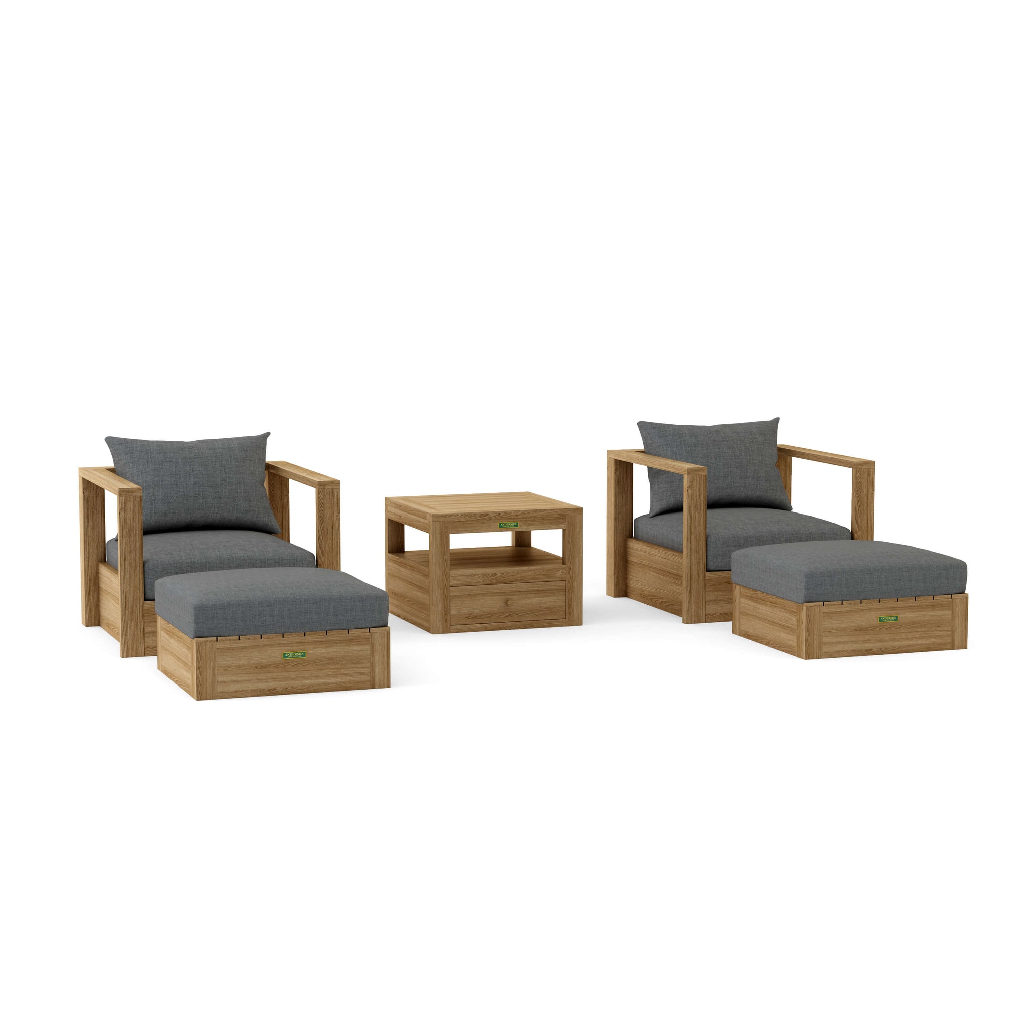 Copacabana Modular Deep Seating Set for Luxurious Gardens