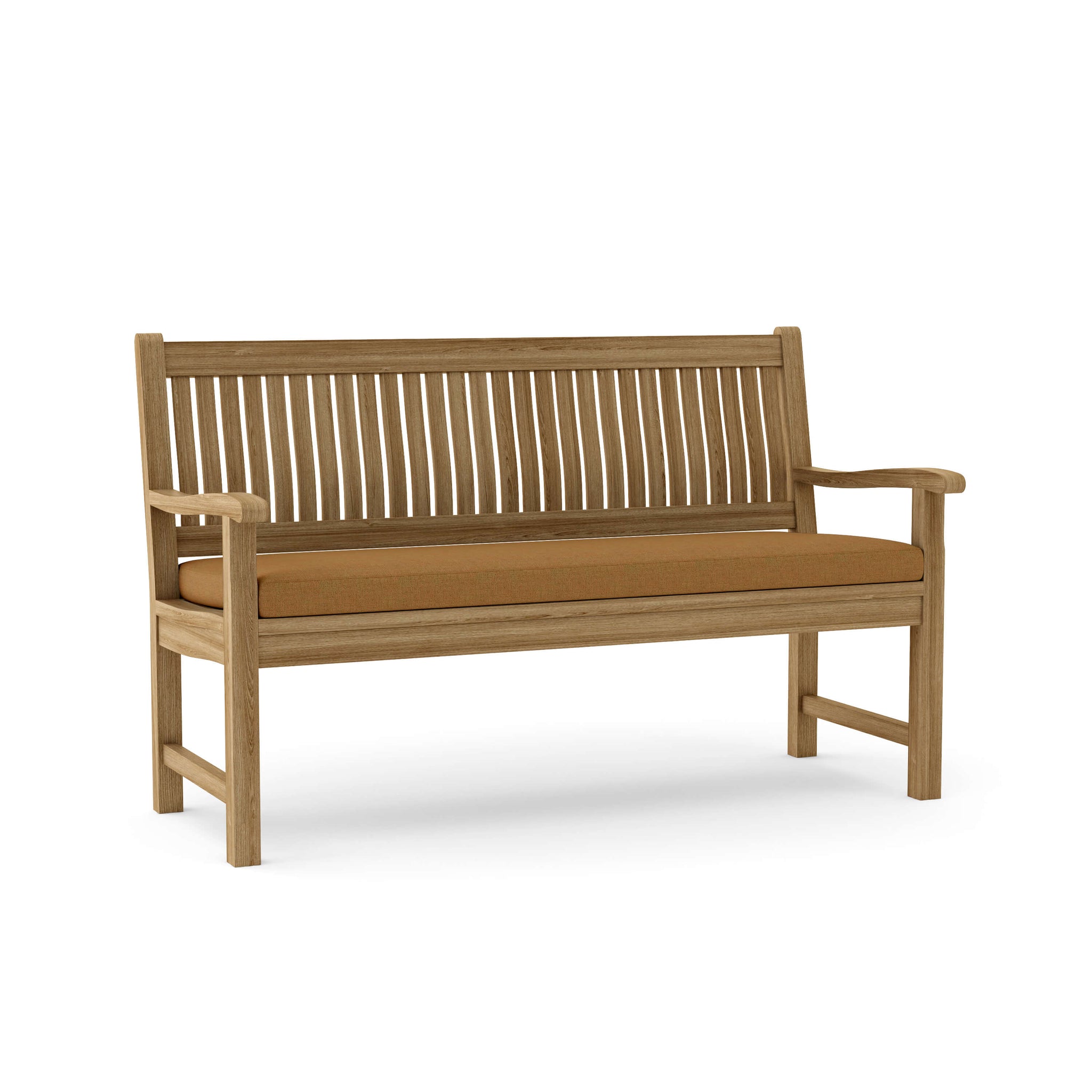 Del-Amo 3-Seater Bench Perfect for Family Outdoor Relaxation