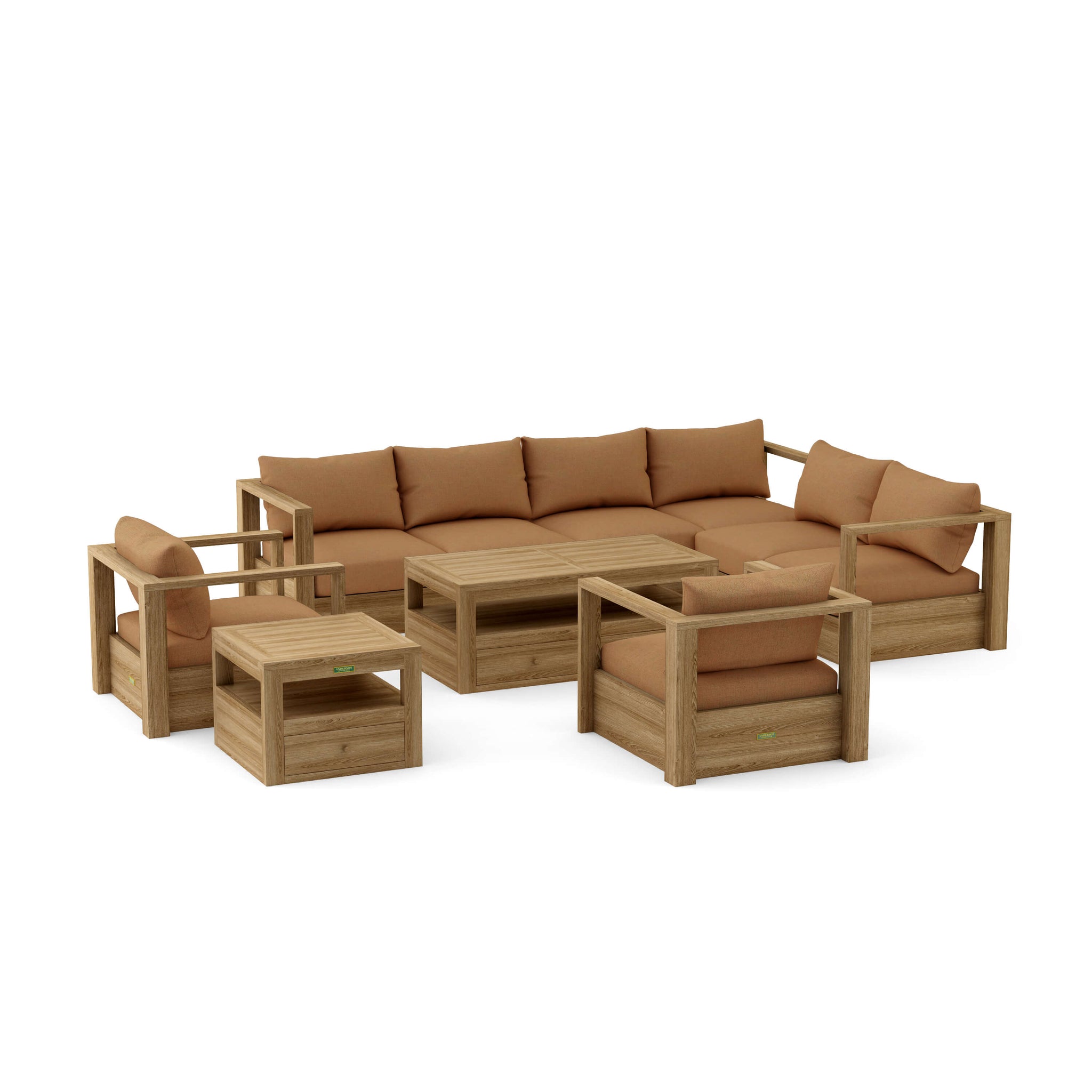 Copacabana Modular Deep Seating Set for Relaxed Family Gatherings