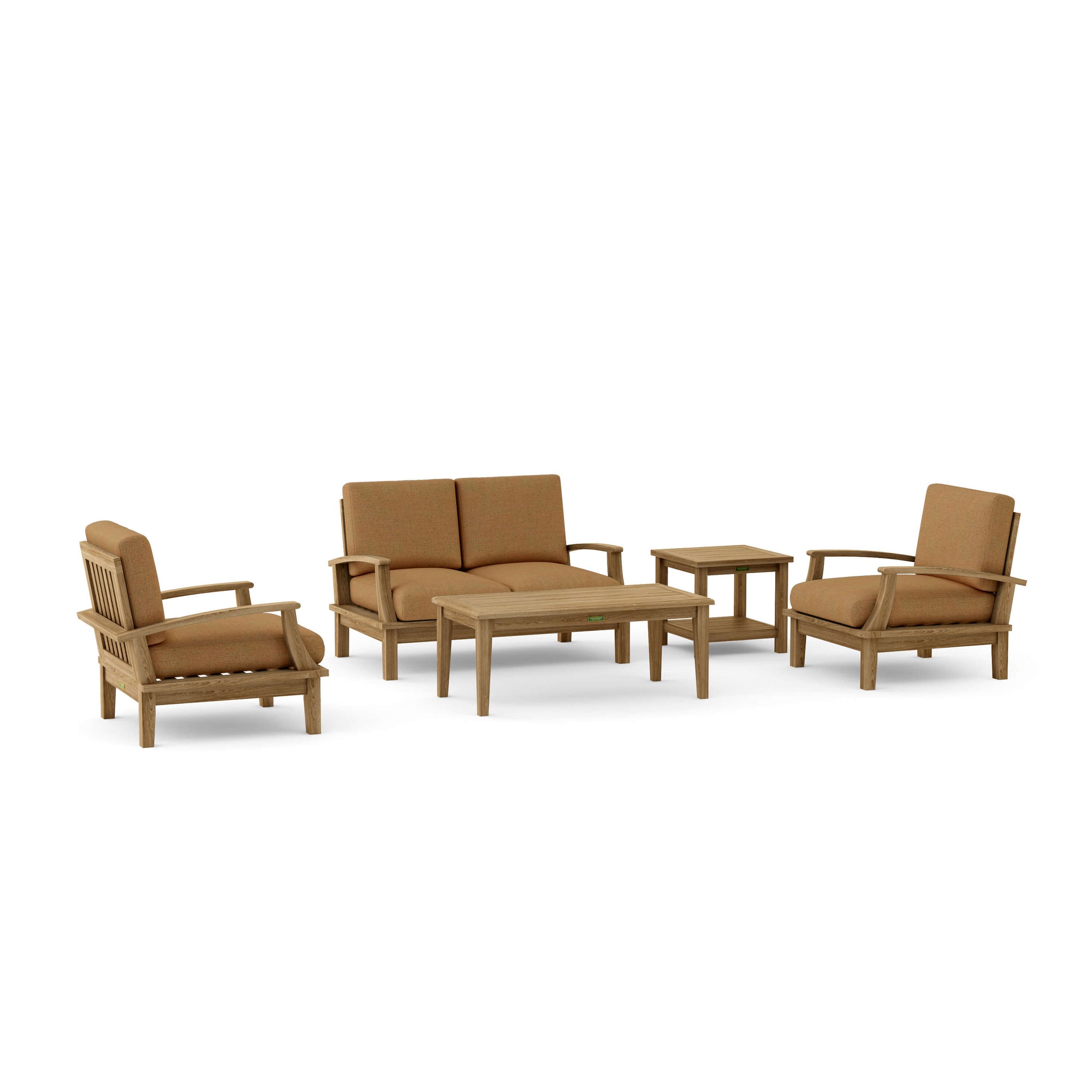 Brianna Deep Seating Set for Stylish, Cozy Outdoor Lounging Set