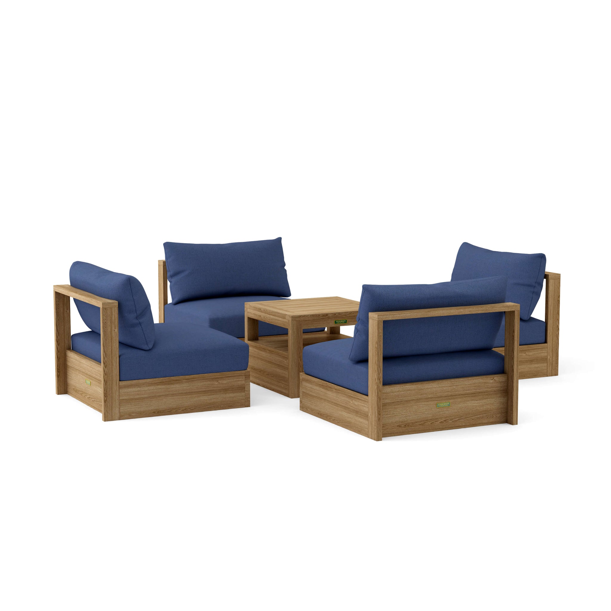 Copacabana 4 Seat Modular Deep Seating Set
