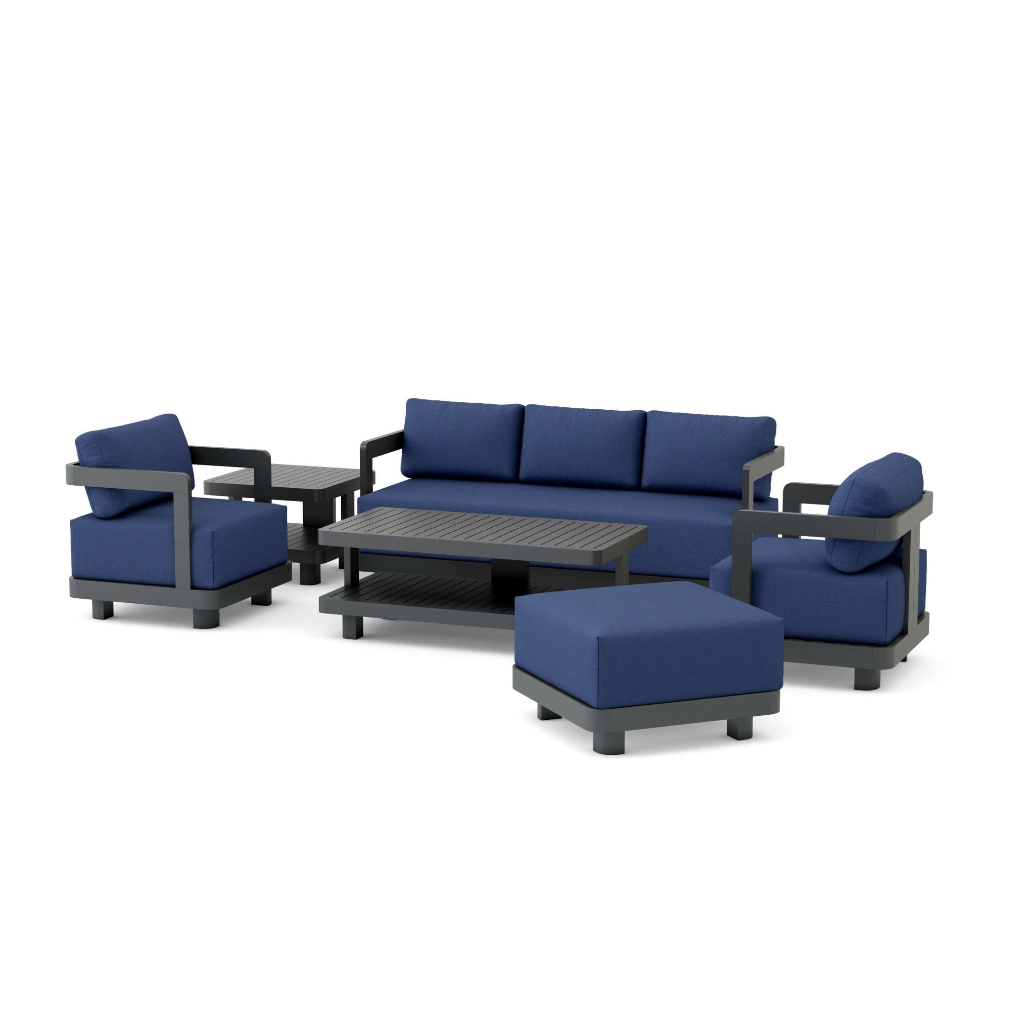 Granada Aluminum Deep Seating Set - Outside Depot