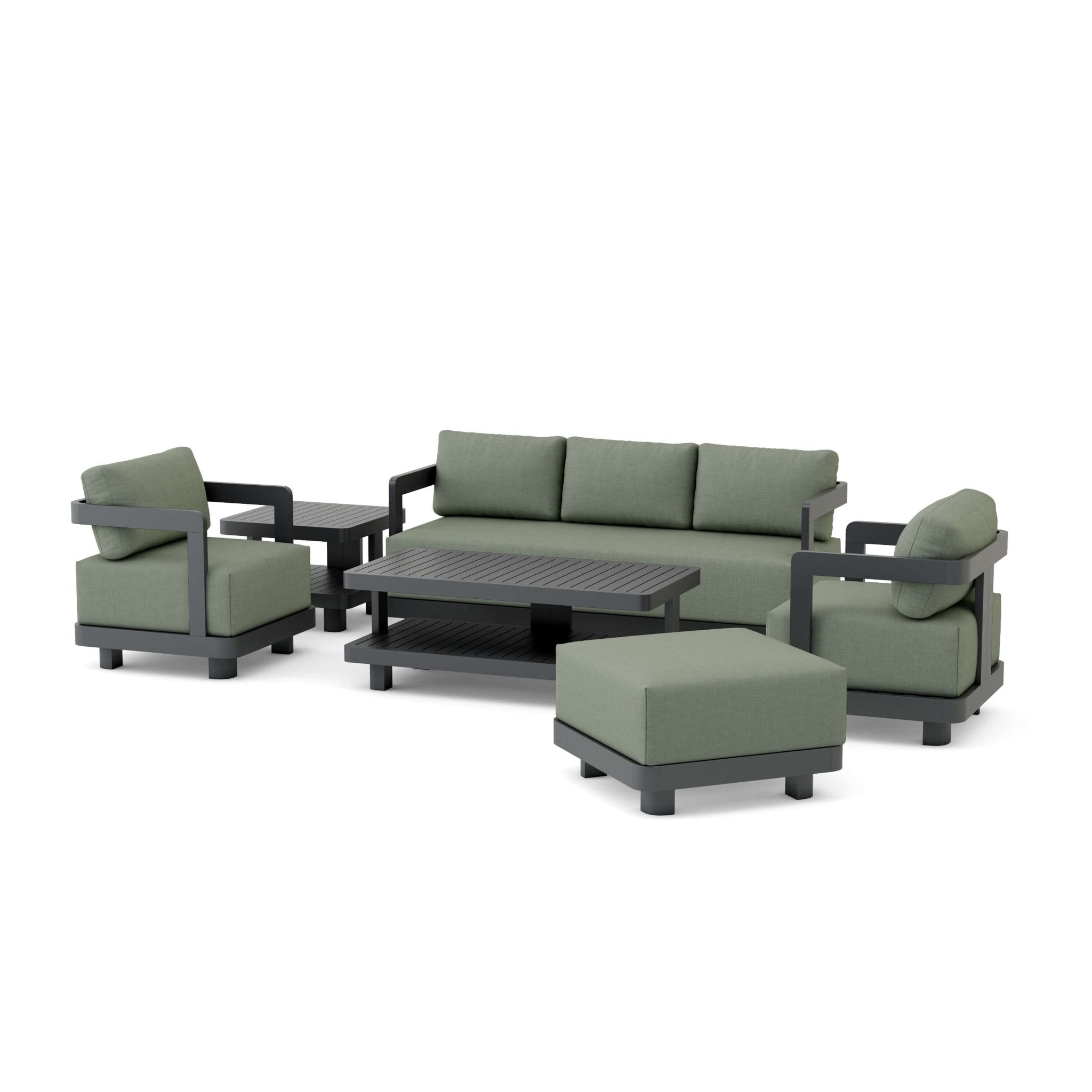 Granada Aluminum Deep Seating Set - Outside Depot