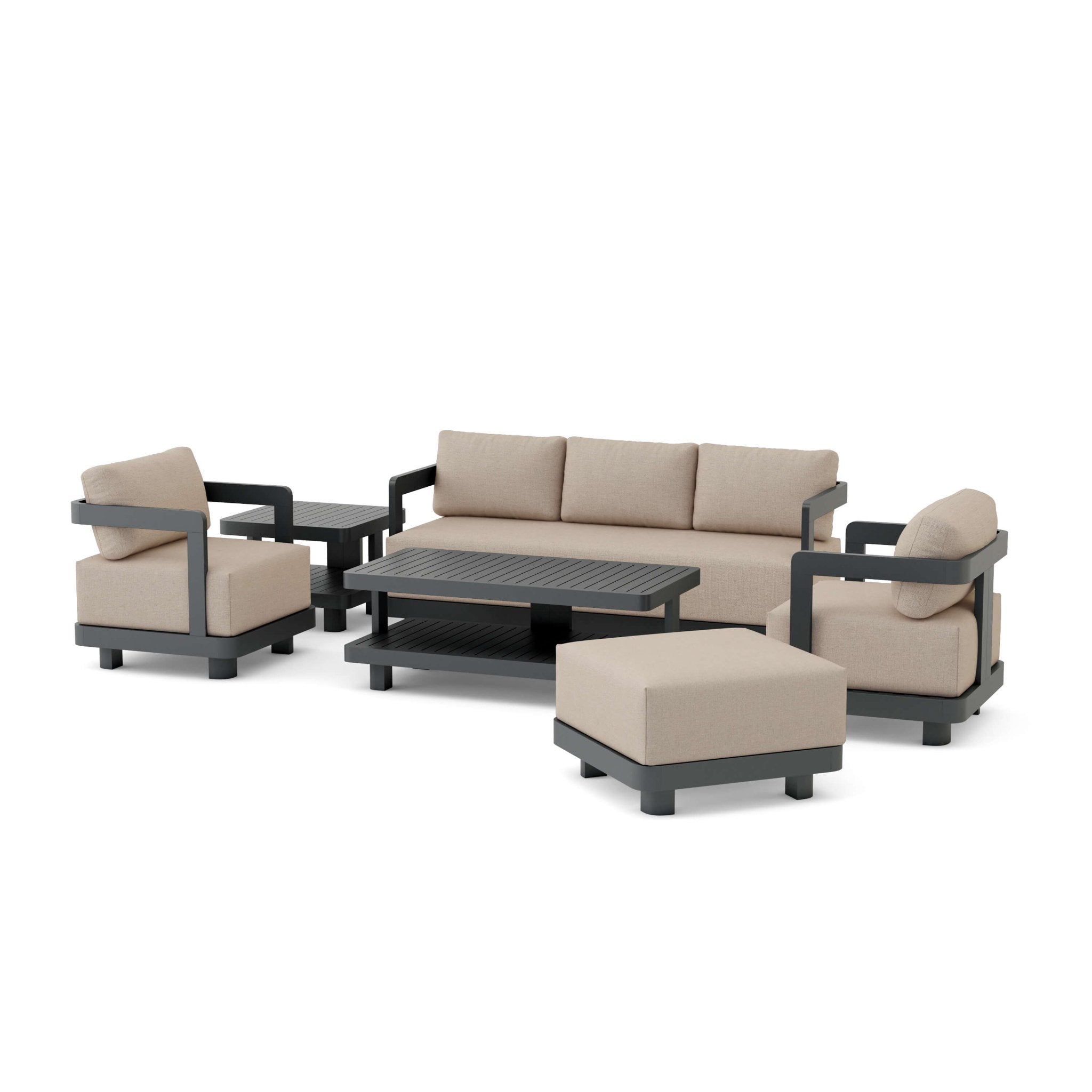 Granada Aluminum Deep Seating Set - Outside Depot