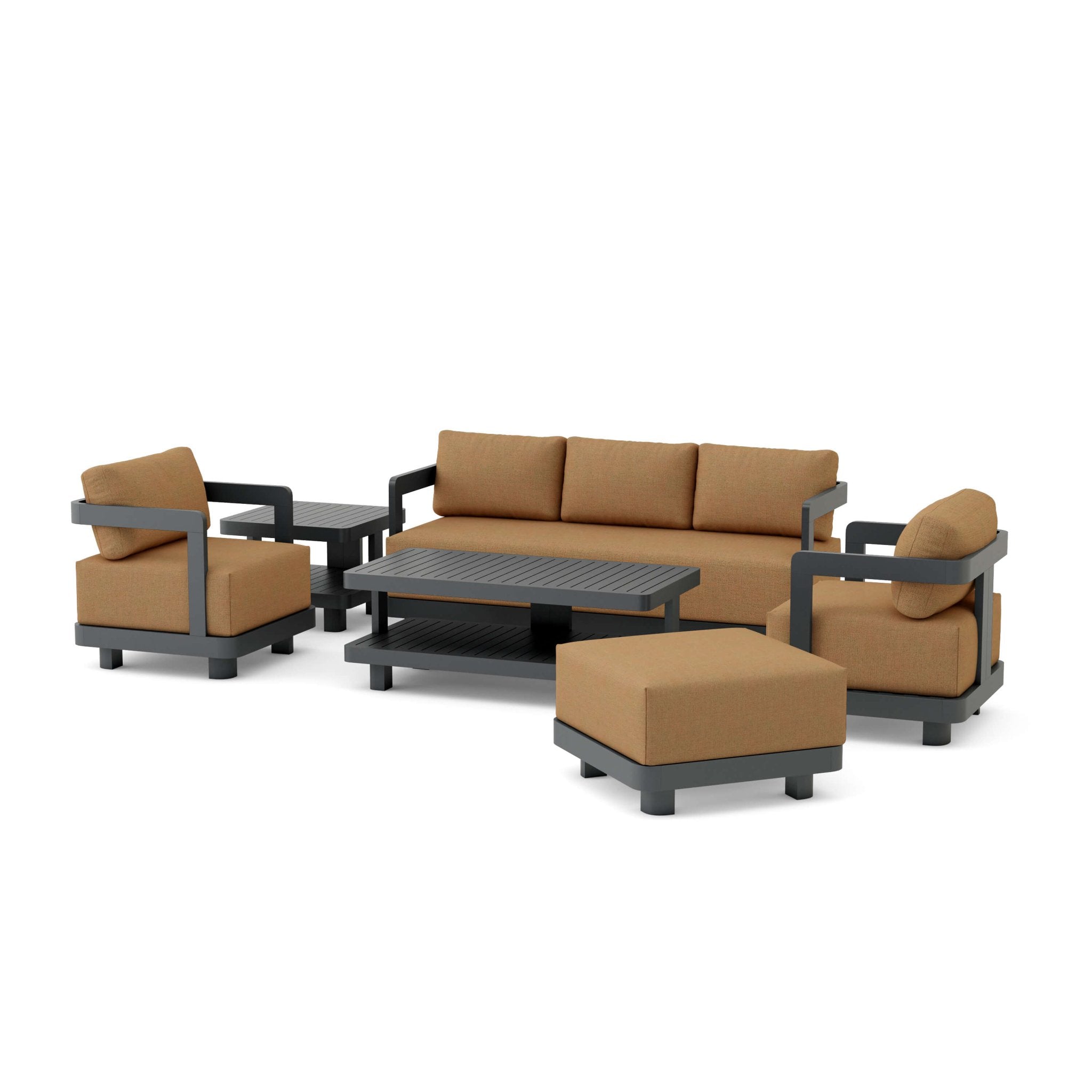 Granada Aluminum Deep Seating Set - Outside Depot