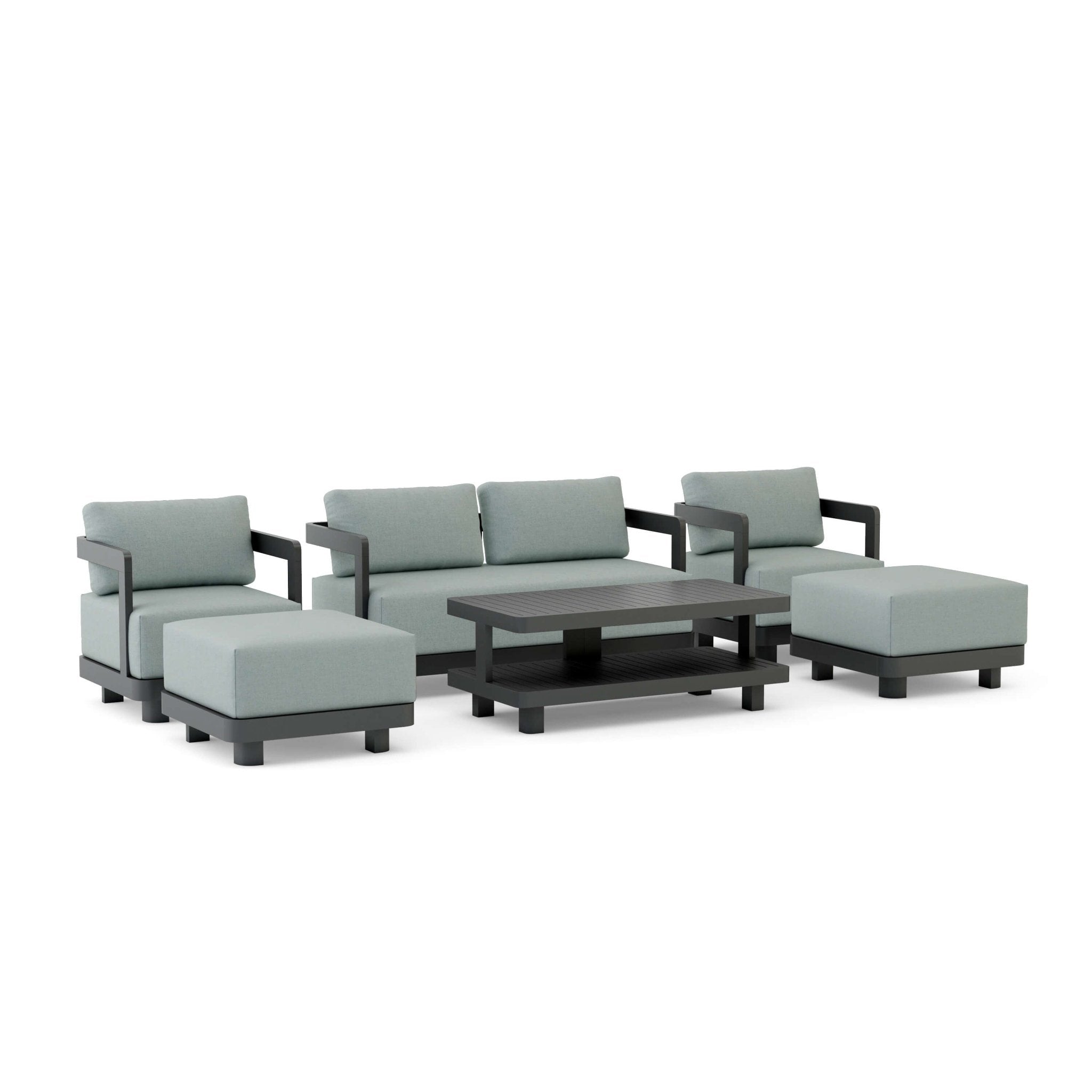 Granada Aluminum Deep Seating Set - Outside Depot