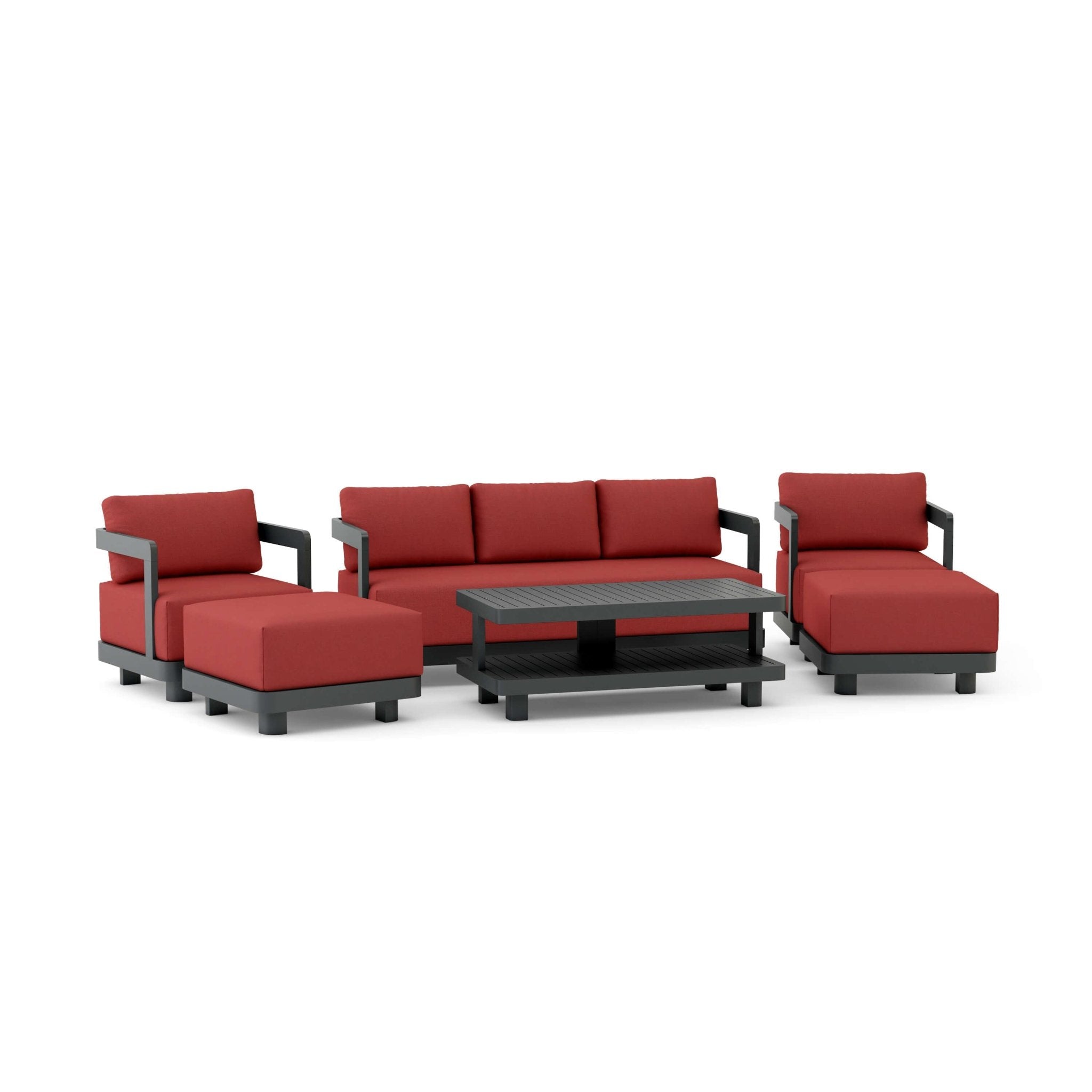 Granada Aluminum Deep Seating Set - Outside Depot
