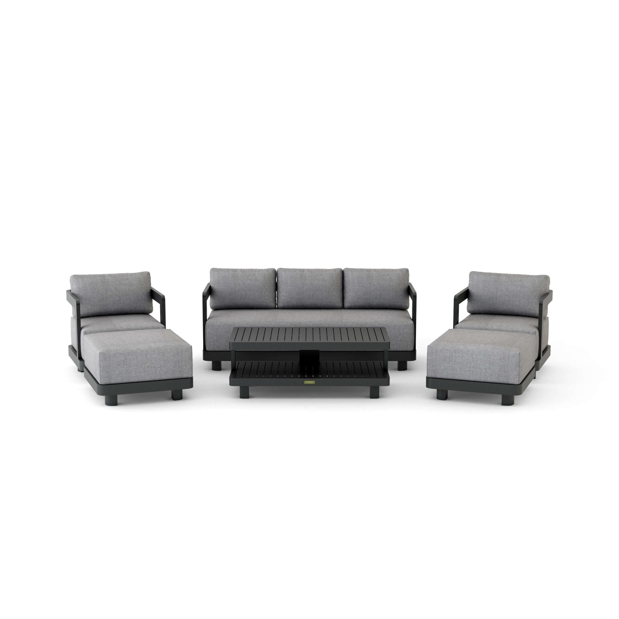 Granada Aluminum Deep Seating Set - Outside Depot
