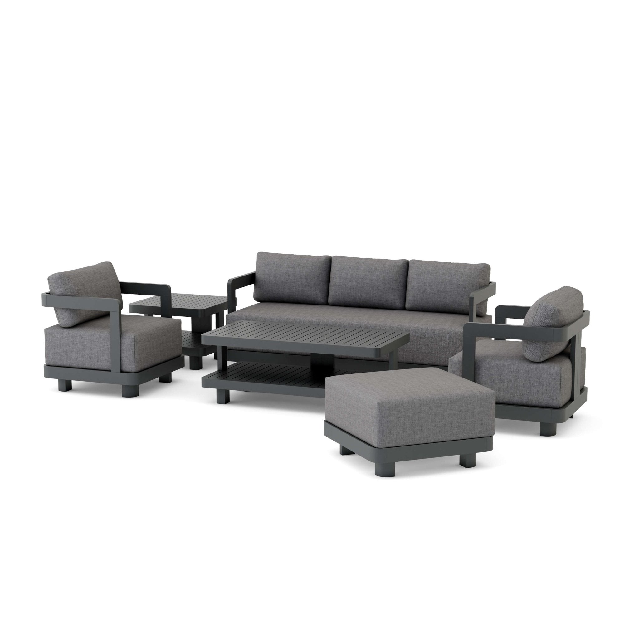 Granada Aluminum Deep Seating Set - Outside Depot