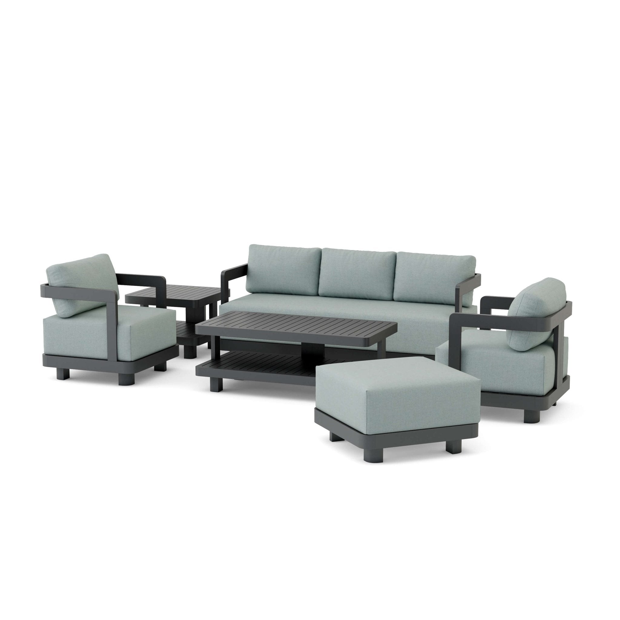 Granada Aluminum Deep Seating Set - Outside Depot