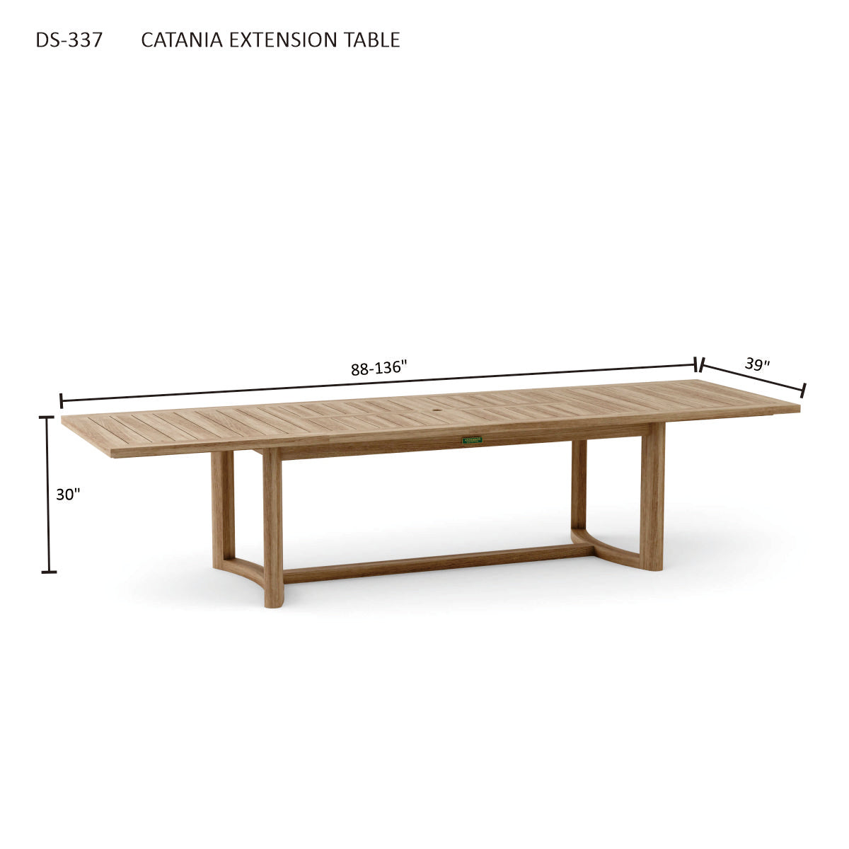 Catania Extension Table