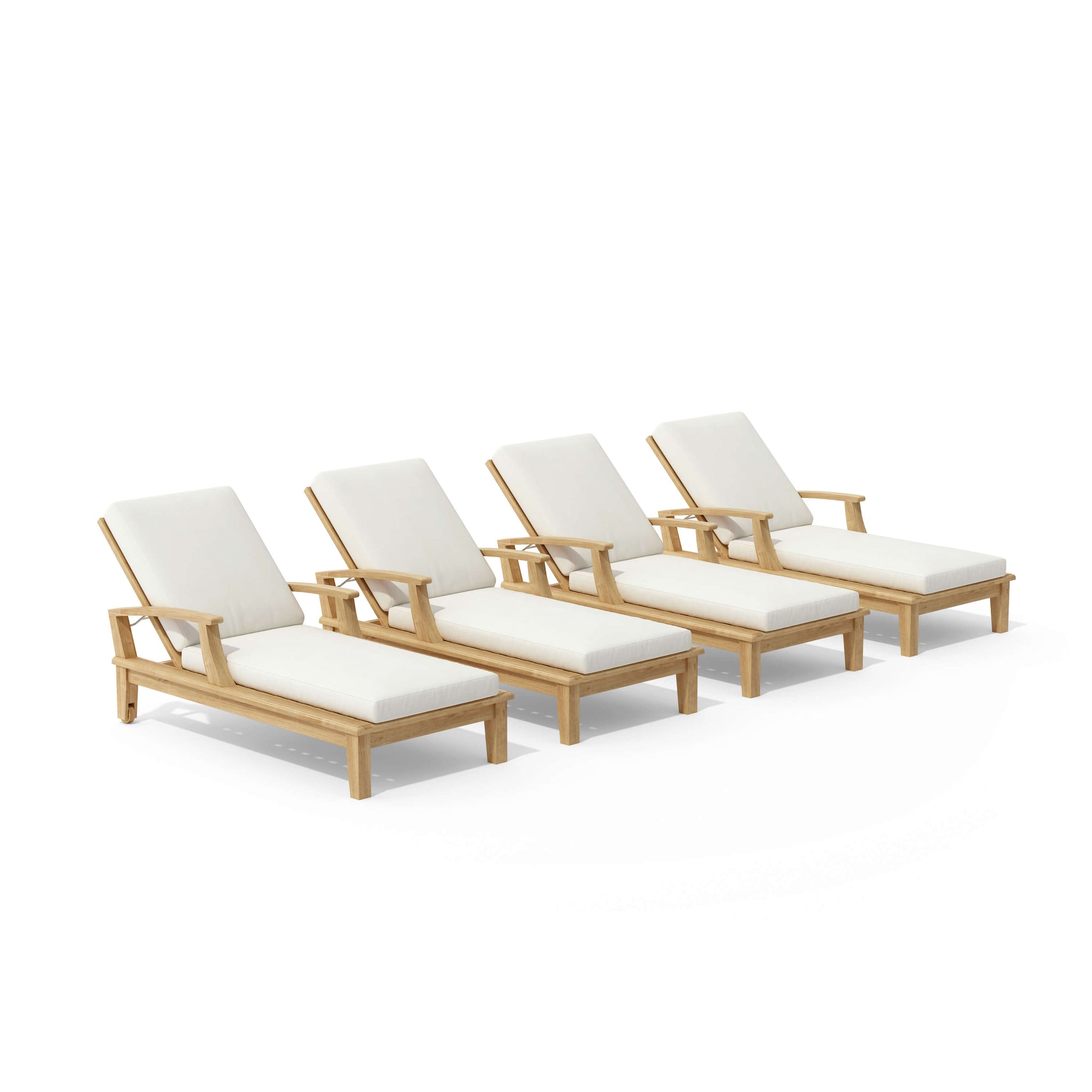 4 Piece Brianna Sun Lounger Set