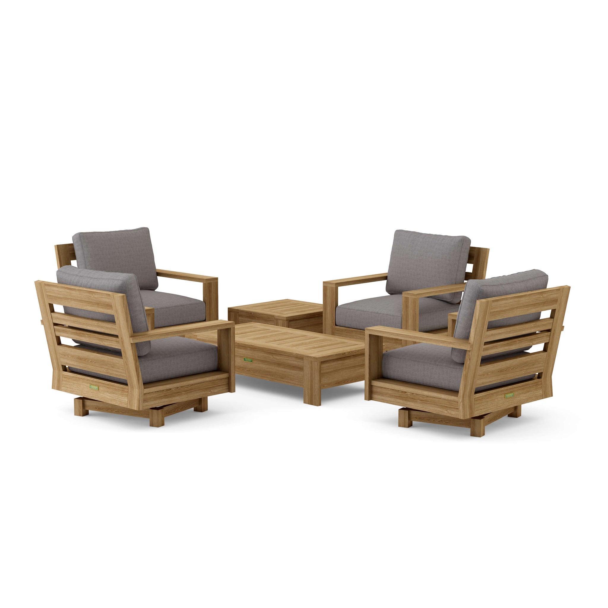 Madera Deep Seating Set for Cozy Patio Lounging