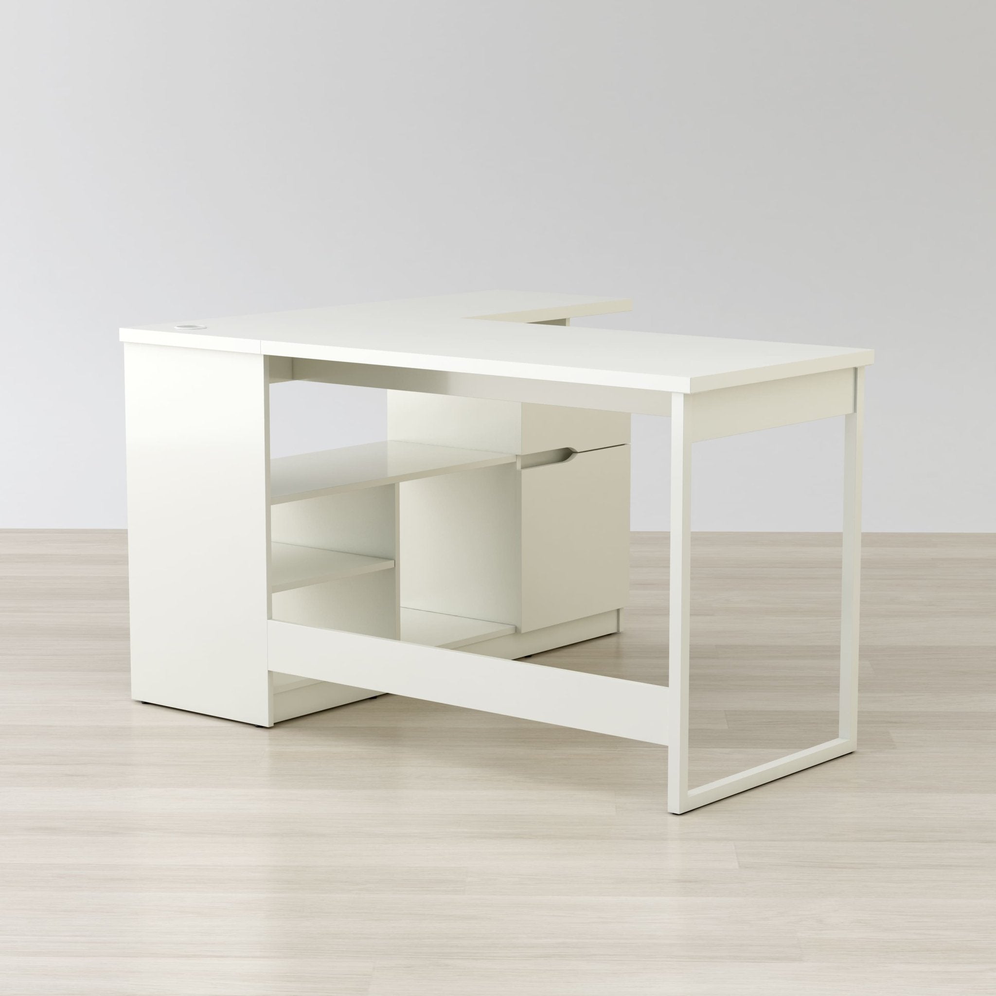 Lexi L - Shaped Corner Desk - Outside Depot