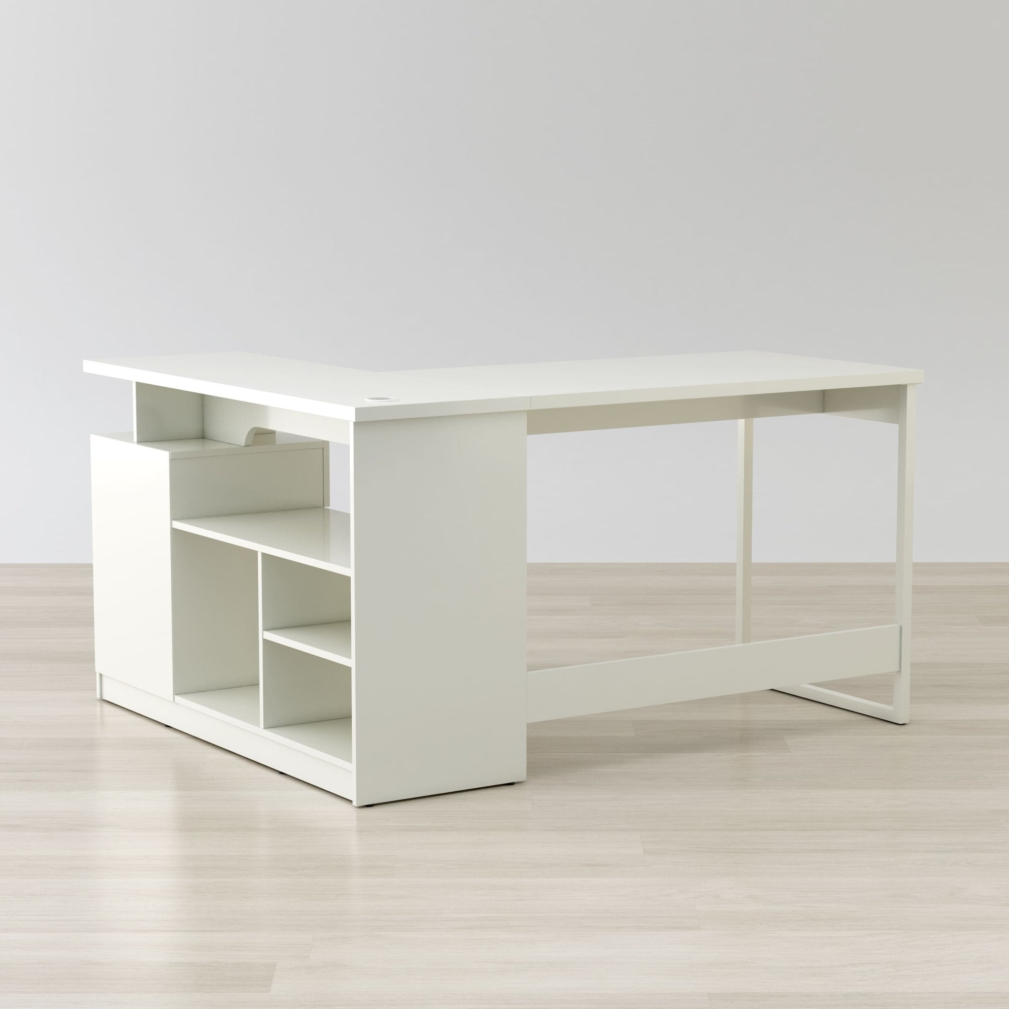 Lexi L - Shaped Corner Desk - Outside Depot