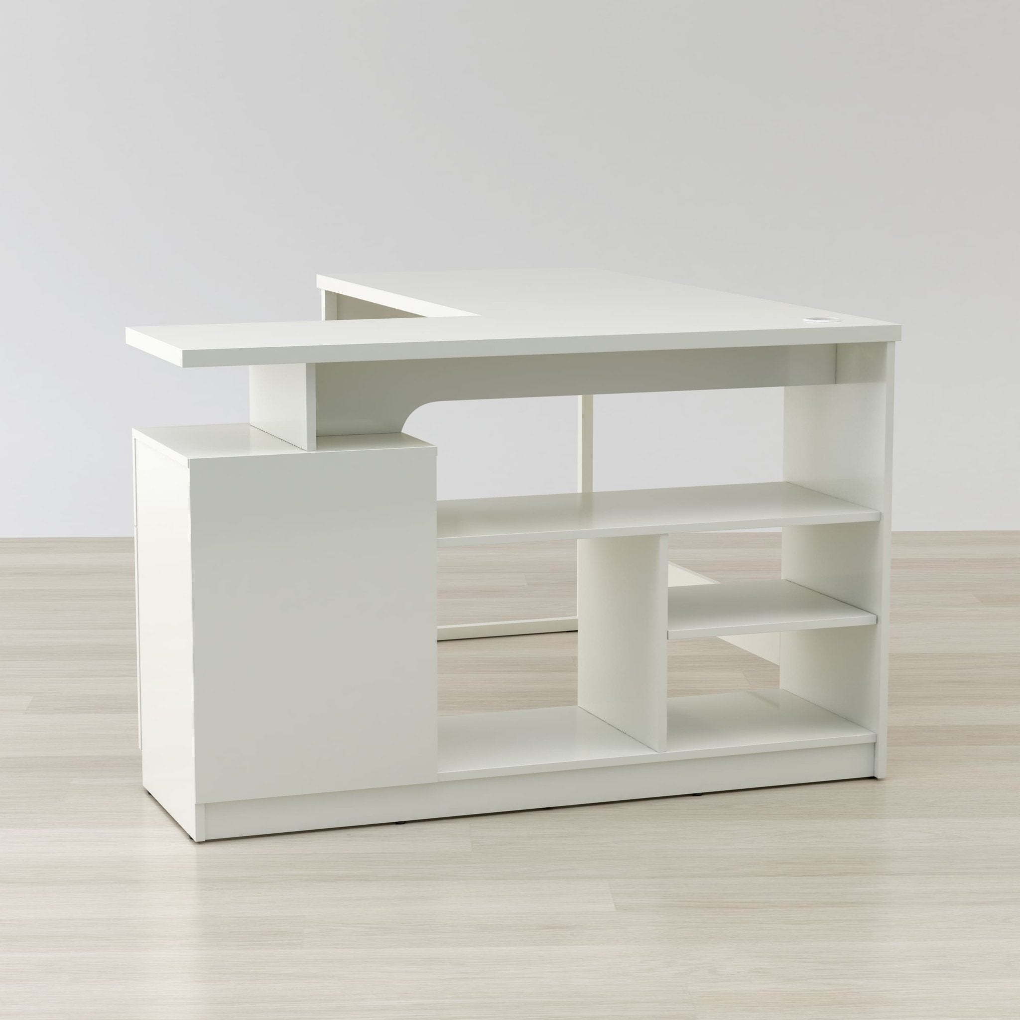 Lexi L - Shaped Corner Desk - Outside Depot