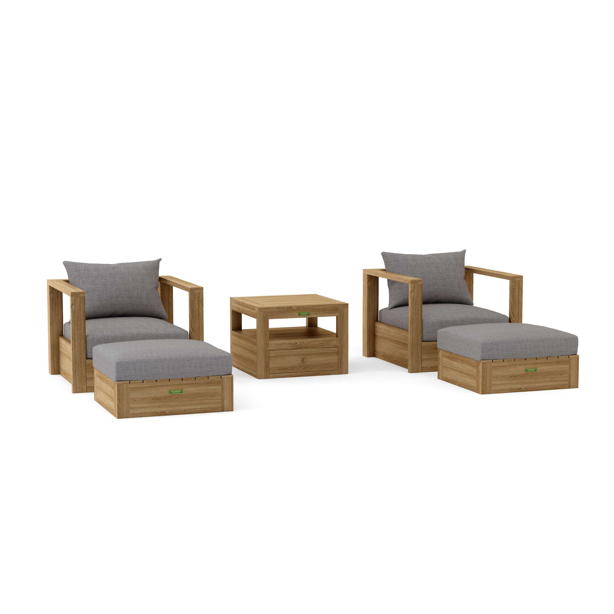 Copacabana Modular Deep Seating Set for Luxurious Gardens
