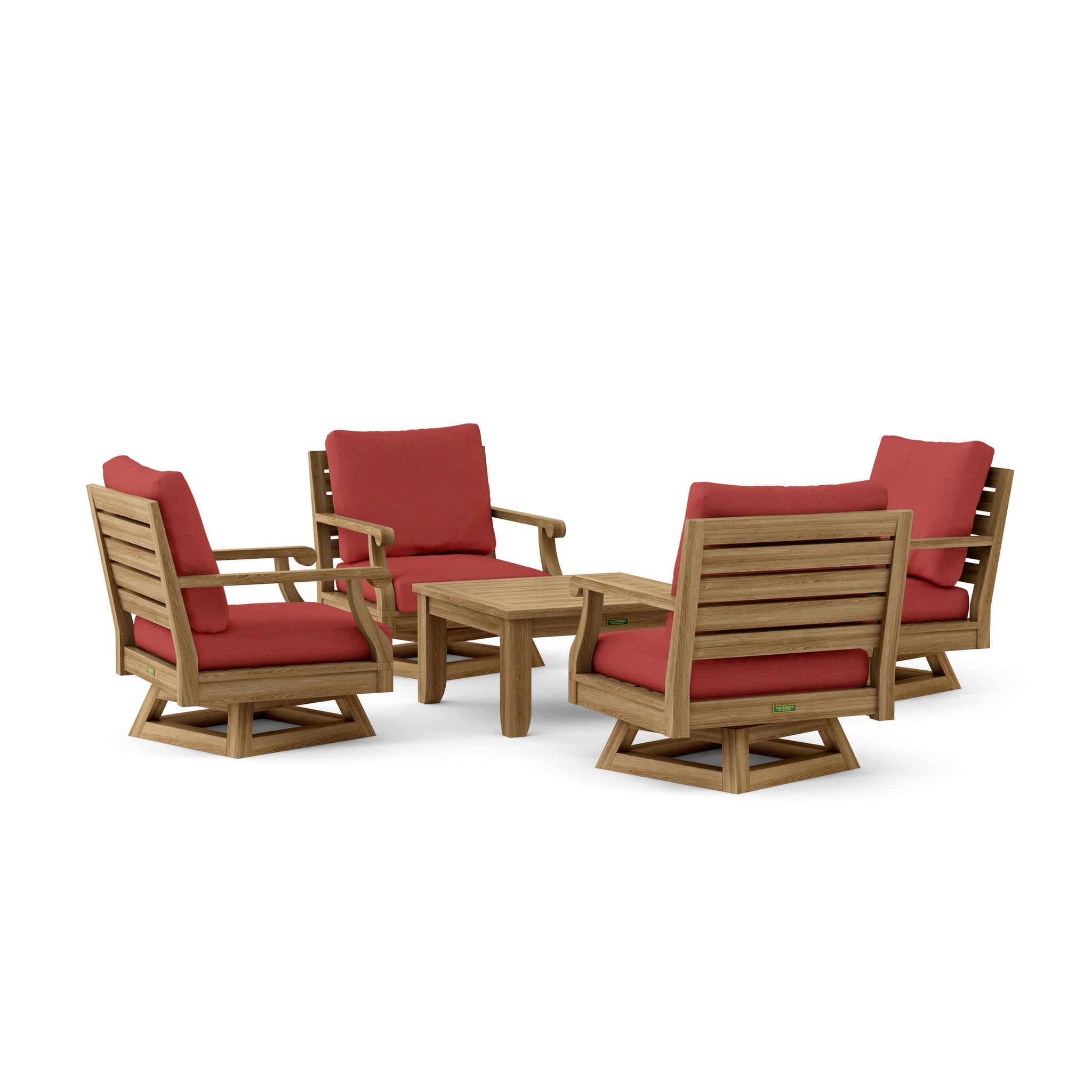Riviera Modular Deep Seating Set for Spacious and Relaxing Patios