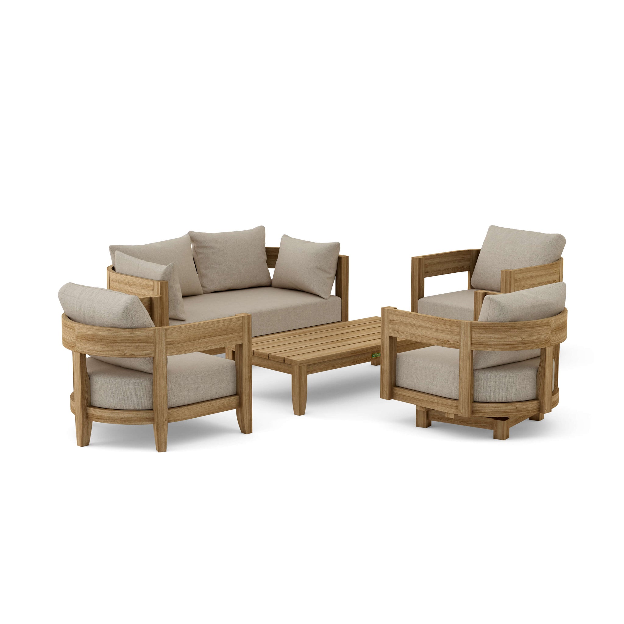 Coronado Deep Seating Set for Year Round Comfort