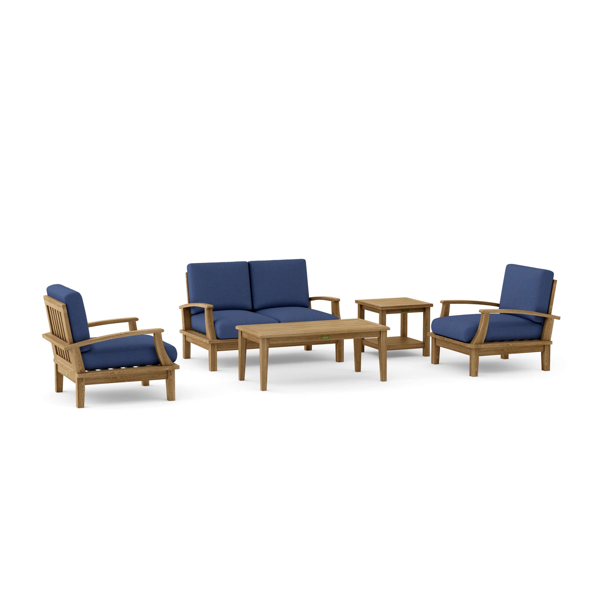 Brianna Deep Seating Set for Stylish, Cozy Outdoor Lounging Set