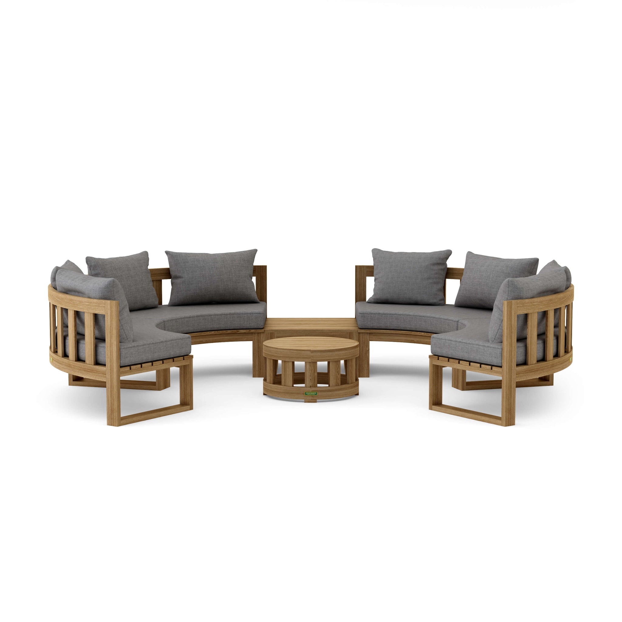 Circular Modular Deep Seating for Relaxing in Style Set