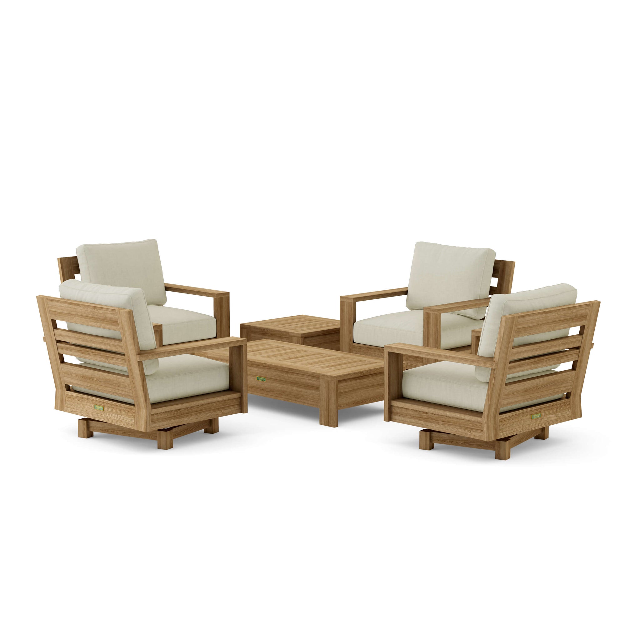 Madera Deep Seating Set for Cozy Patio Lounging