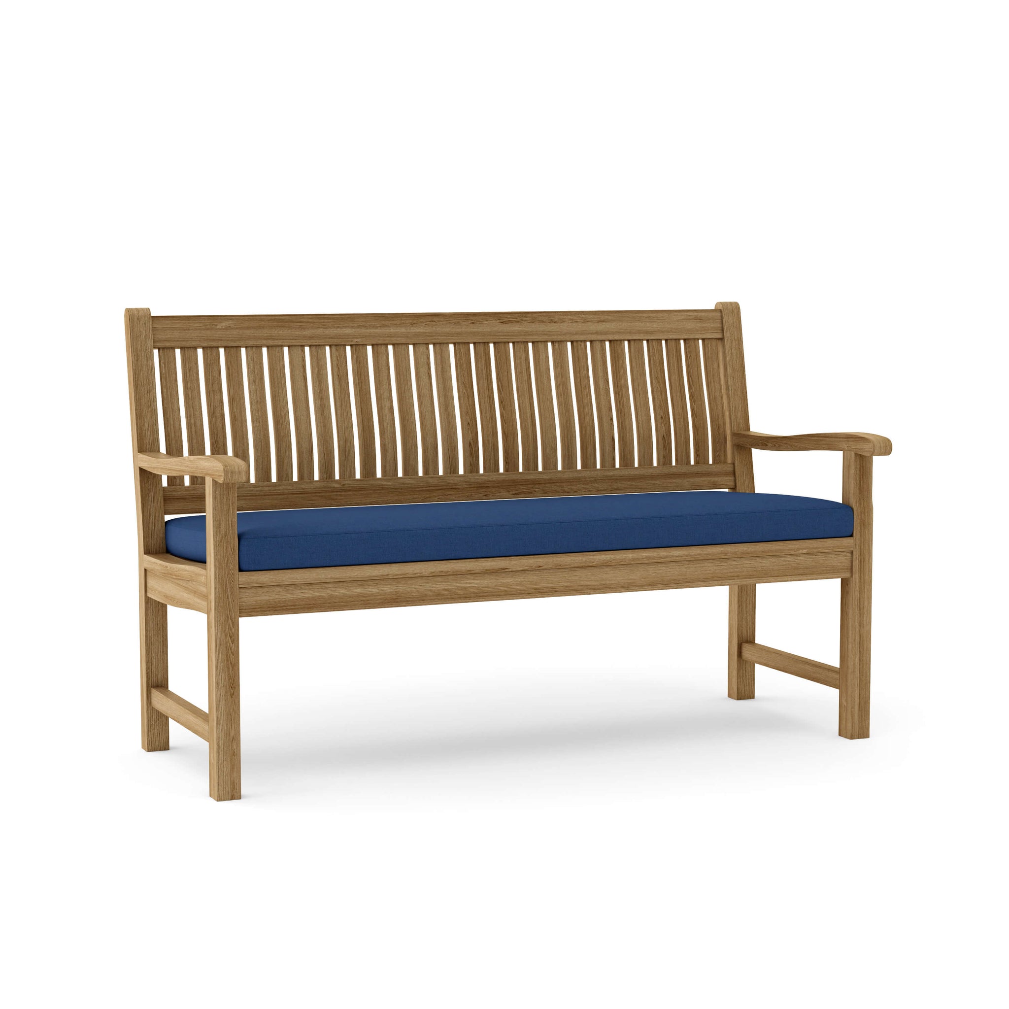 Del-Amo 3-Seater Bench Perfect for Family Outdoor Relaxation