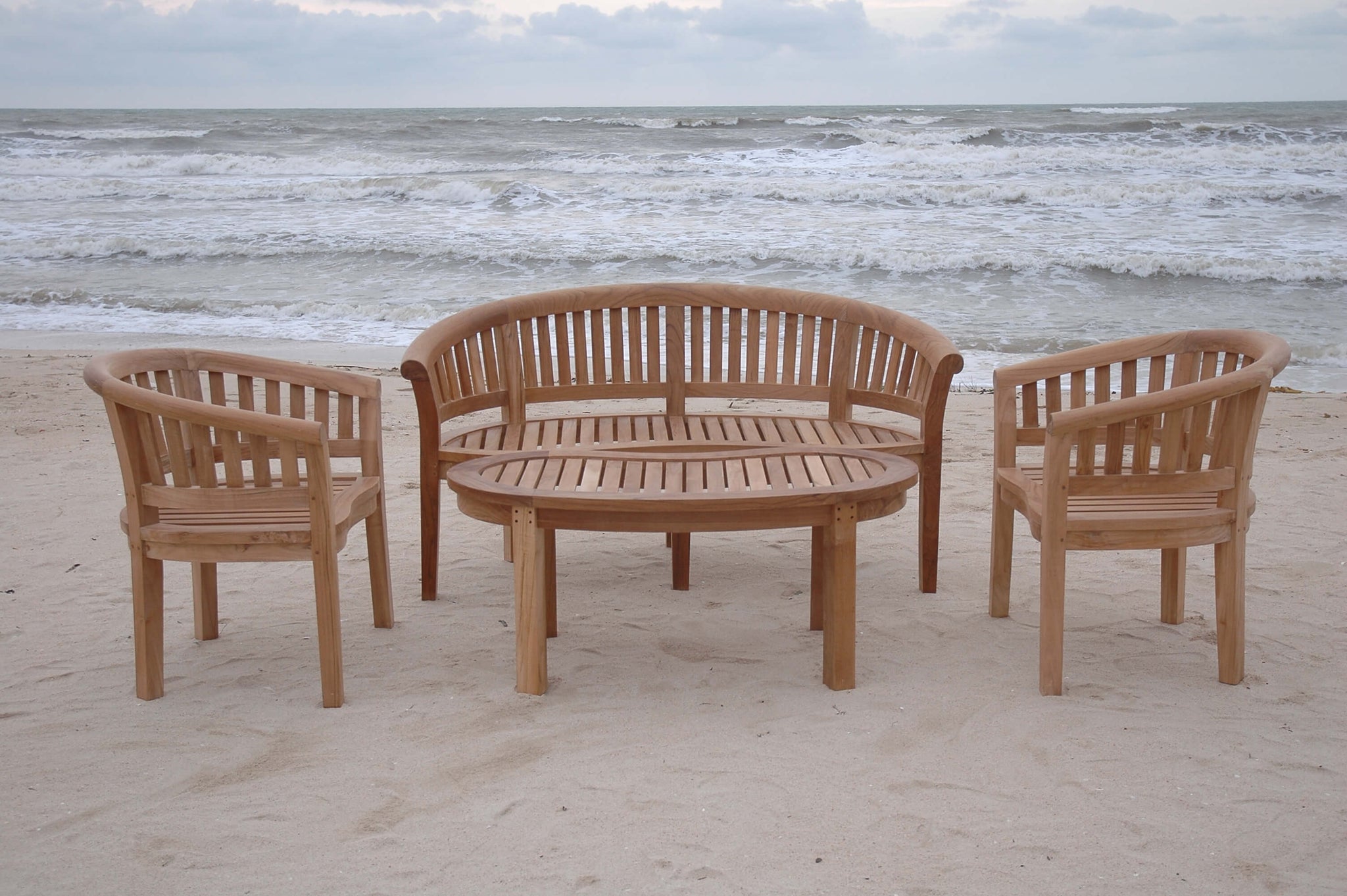 Curve 3 Seater Extra Thick Bench