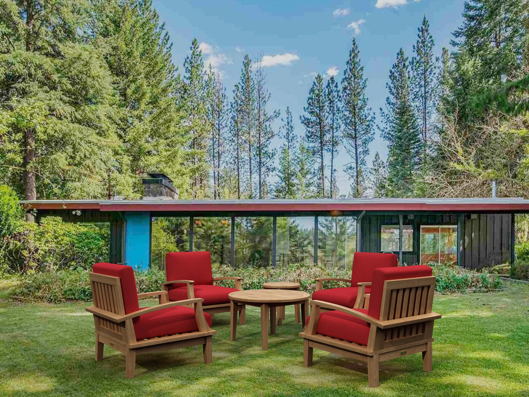 Brianna Deep Seating Set for Perfect Patio Lounging and Entertaining