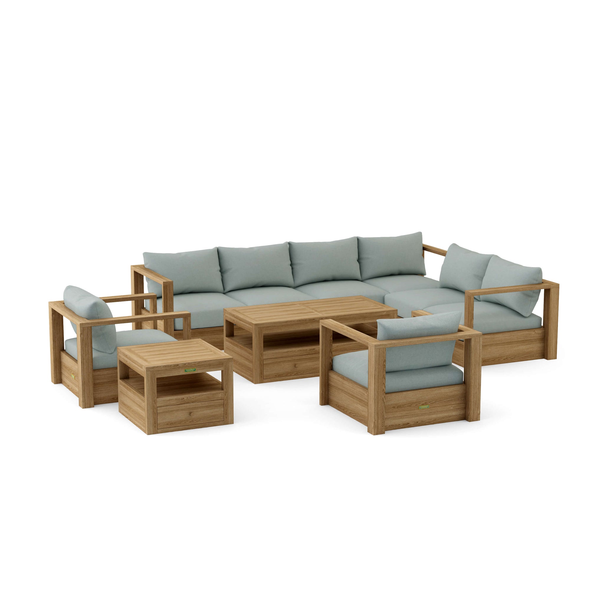 Copacabana Modular Deep Seating Set for Relaxed Family Gatherings