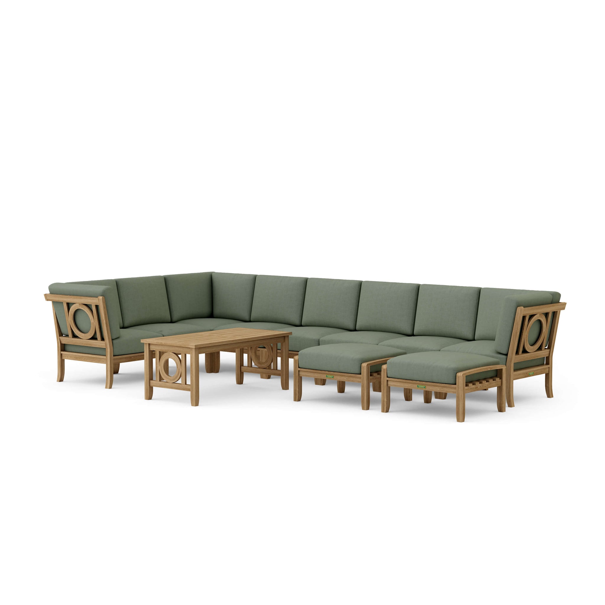 Natsepa Modular Deep Seating Set for Effortless Outdoor Comfort